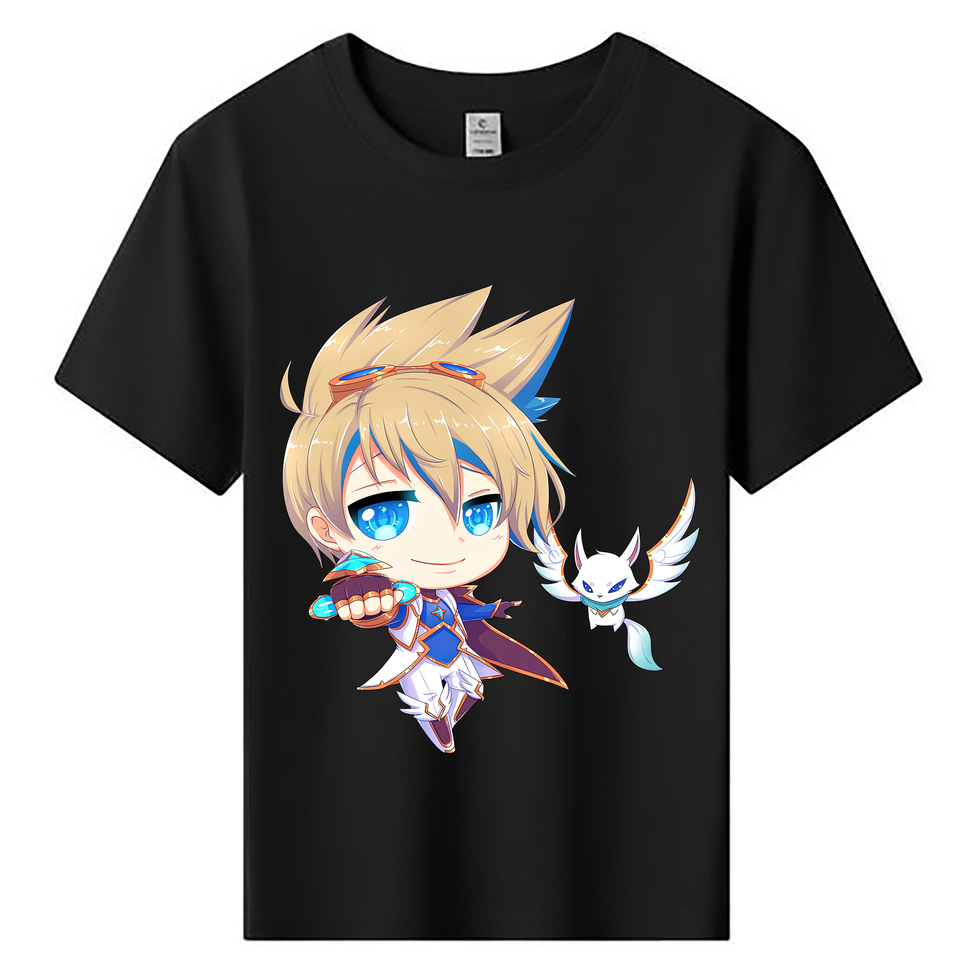 （画像用） リーグ・オブ・レジェンド League of Legends LOL 綿100％キッズTシャツ（フロントプリント）