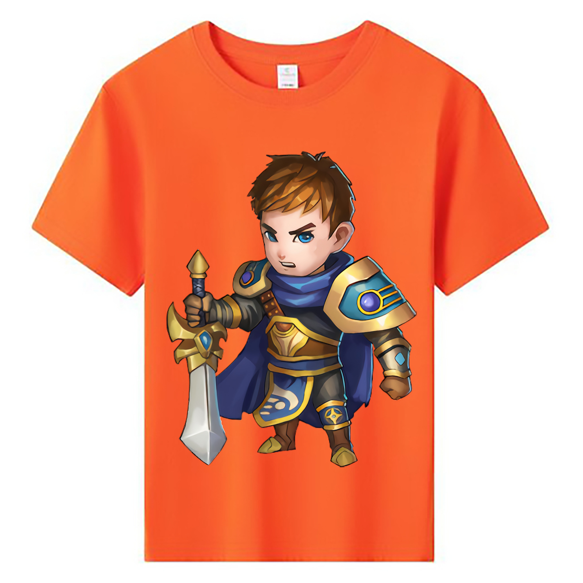 （画像用） リーグ・オブ・レジェンド League of Legends LOL 綿100％キッズTシャツ（フロントプリント）