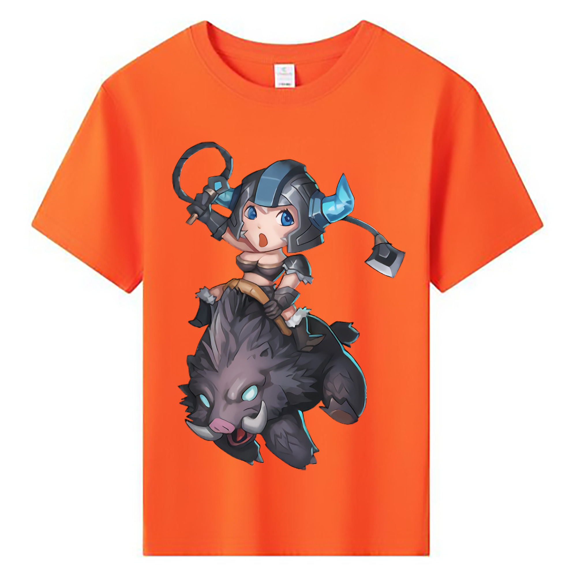 （画像用） リーグ・オブ・レジェンド League of Legends LOL 綿100％キッズTシャツ（フロントプリント）
