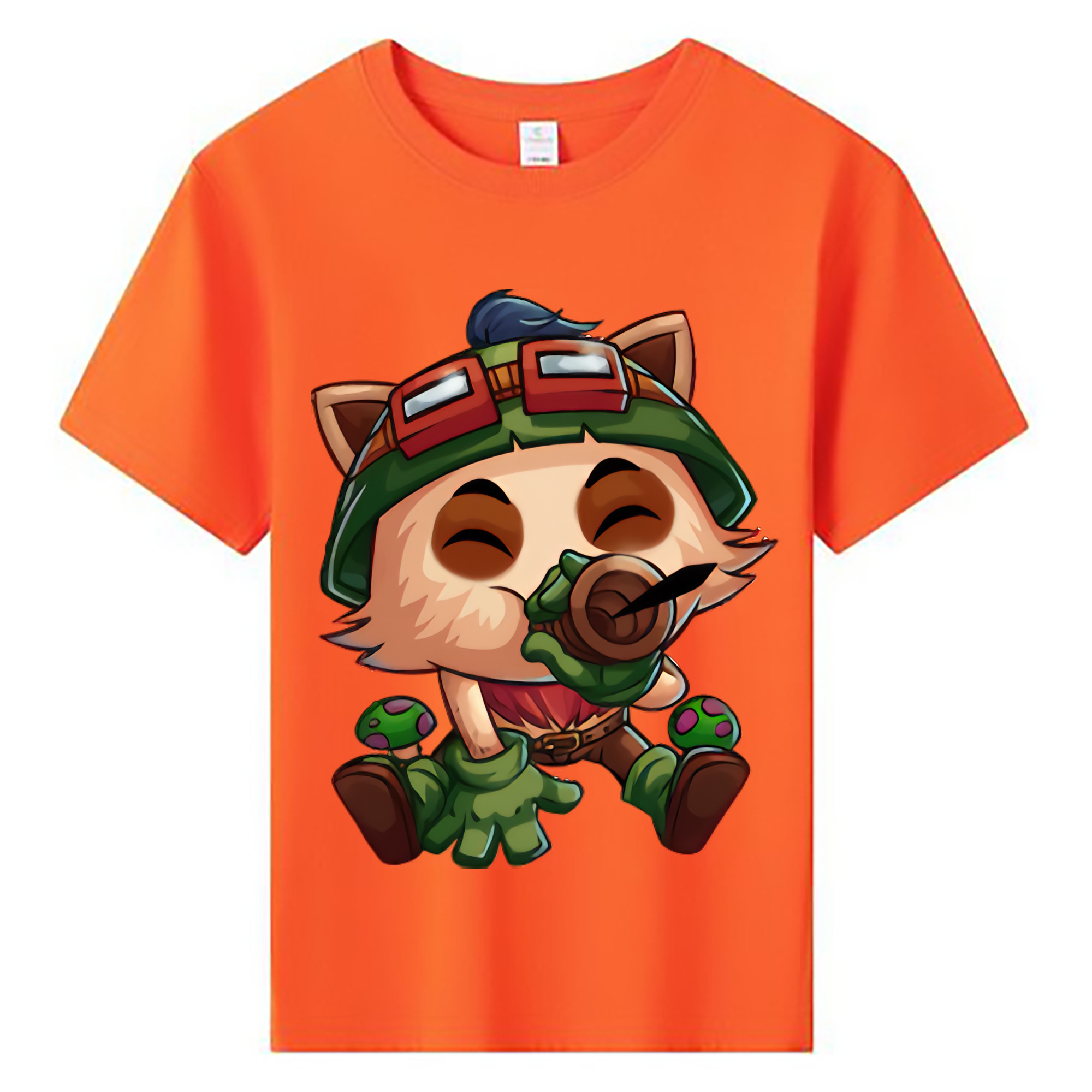 （画像用） リーグ・オブ・レジェンド League of Legends LOL 綿100％キッズTシャツ（フロントプリント）