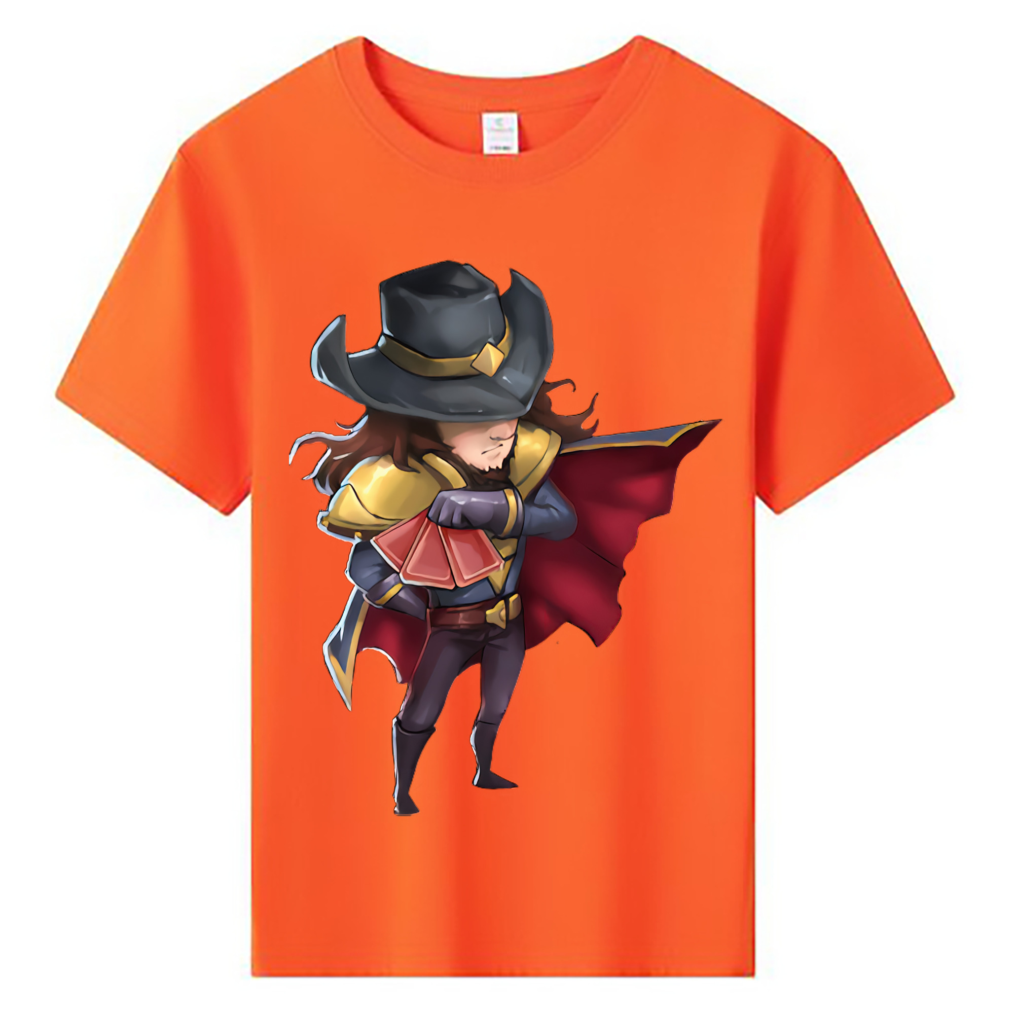 （画像用） リーグ・オブ・レジェンド League of Legends LOL 綿100％キッズTシャツ（フロントプリント）