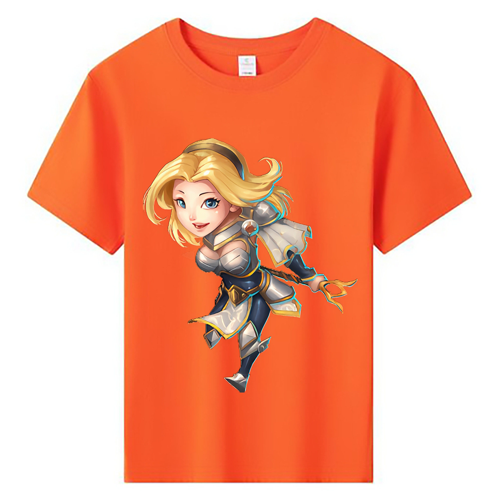 （画像用） リーグ・オブ・レジェンド League of Legends LOL 綿100％キッズTシャツ（フロントプリント）