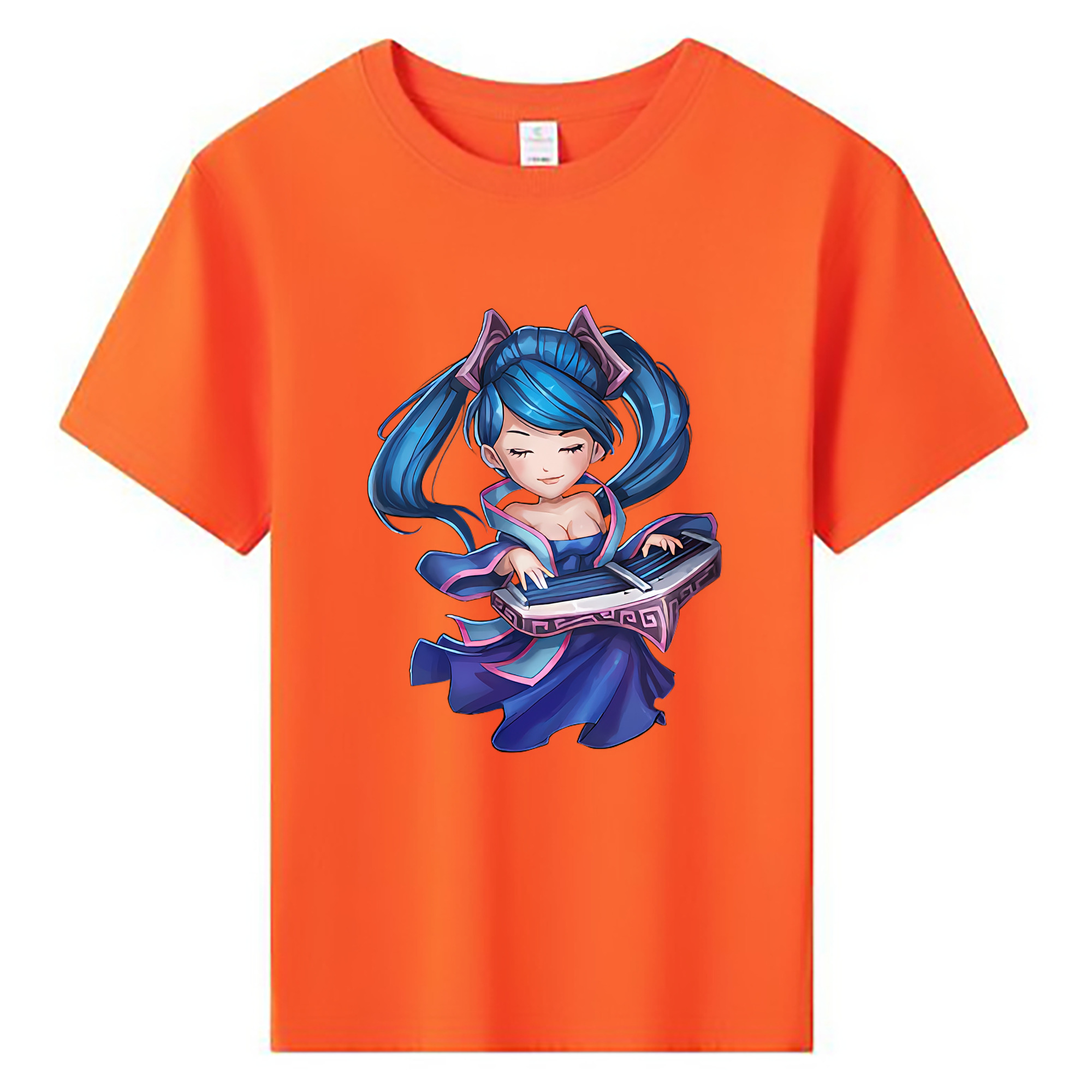 （画像用） リーグ・オブ・レジェンド League of Legends LOL 綿100％キッズTシャツ（フロントプリント）