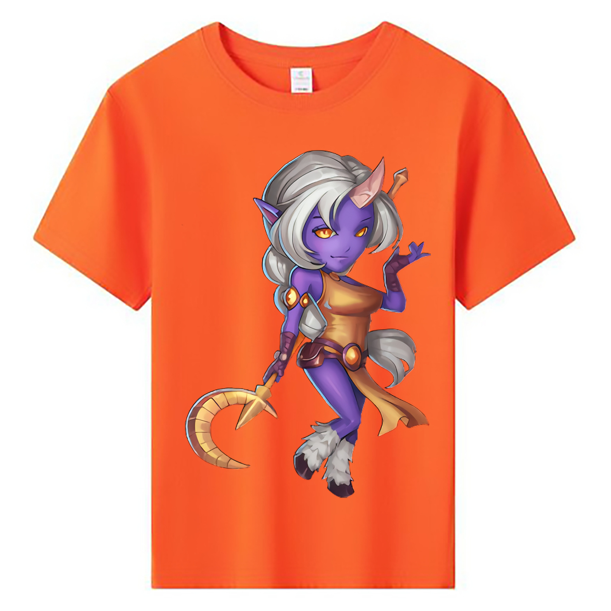 （画像用） リーグ・オブ・レジェンド League of Legends LOL 綿100％キッズTシャツ（フロントプリント）