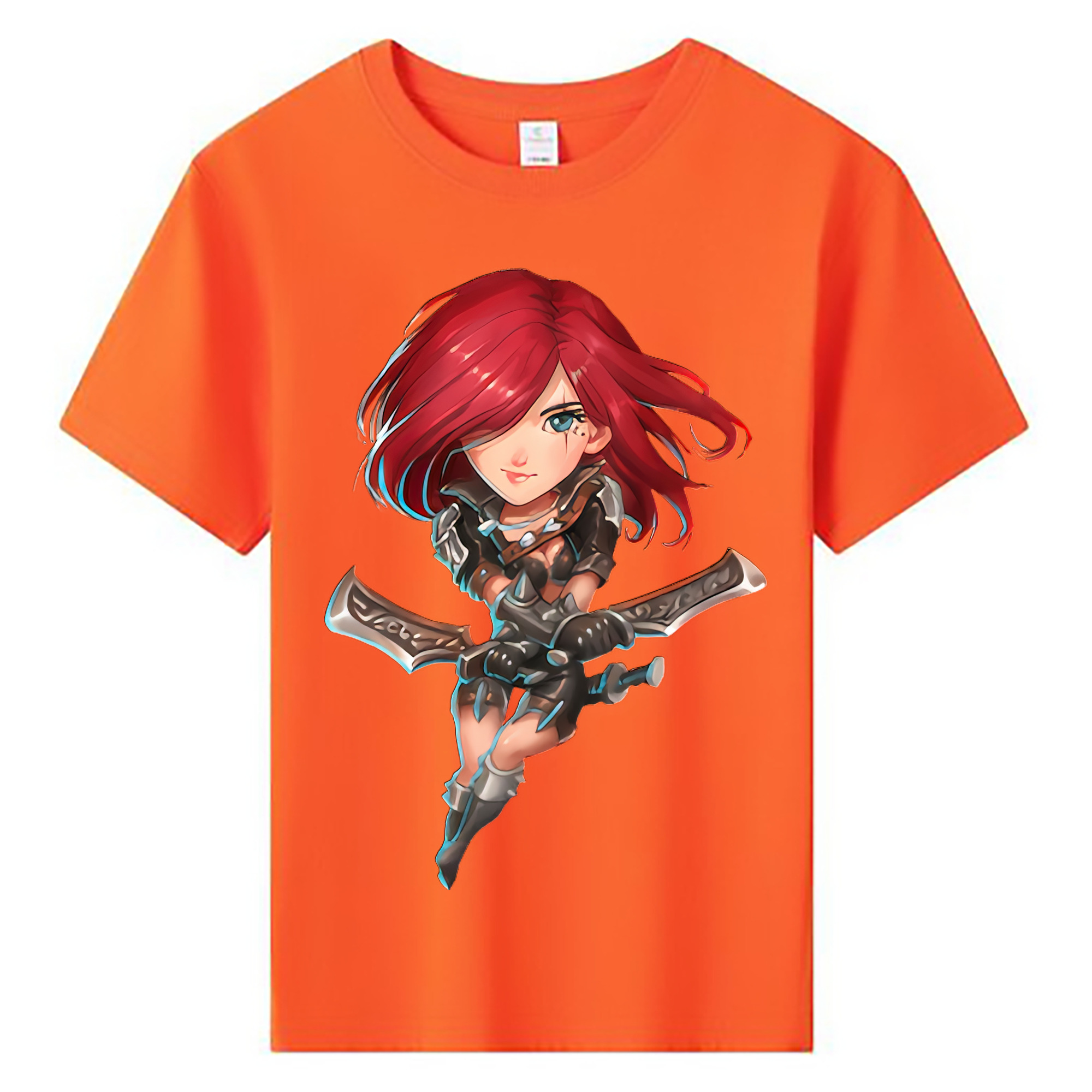 （画像用） リーグ・オブ・レジェンド League of Legends LOL 綿100％キッズTシャツ（フロントプリント）