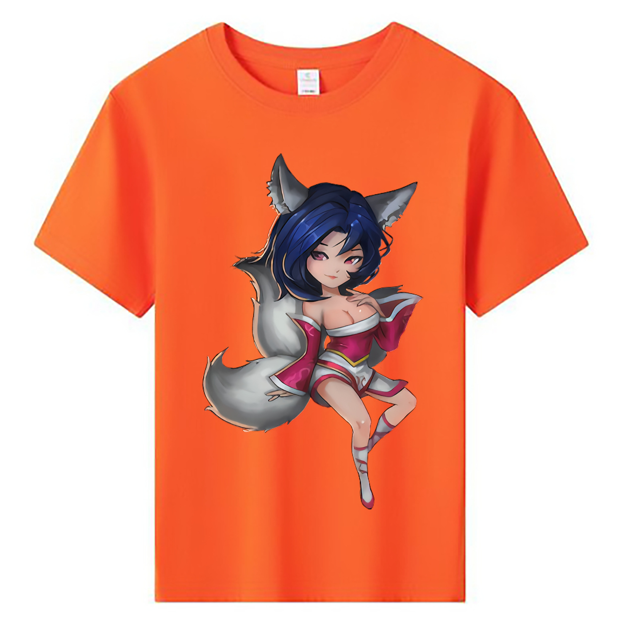 （画像用） リーグ・オブ・レジェンド League of Legends LOL 綿100％キッズTシャツ（フロントプリント）