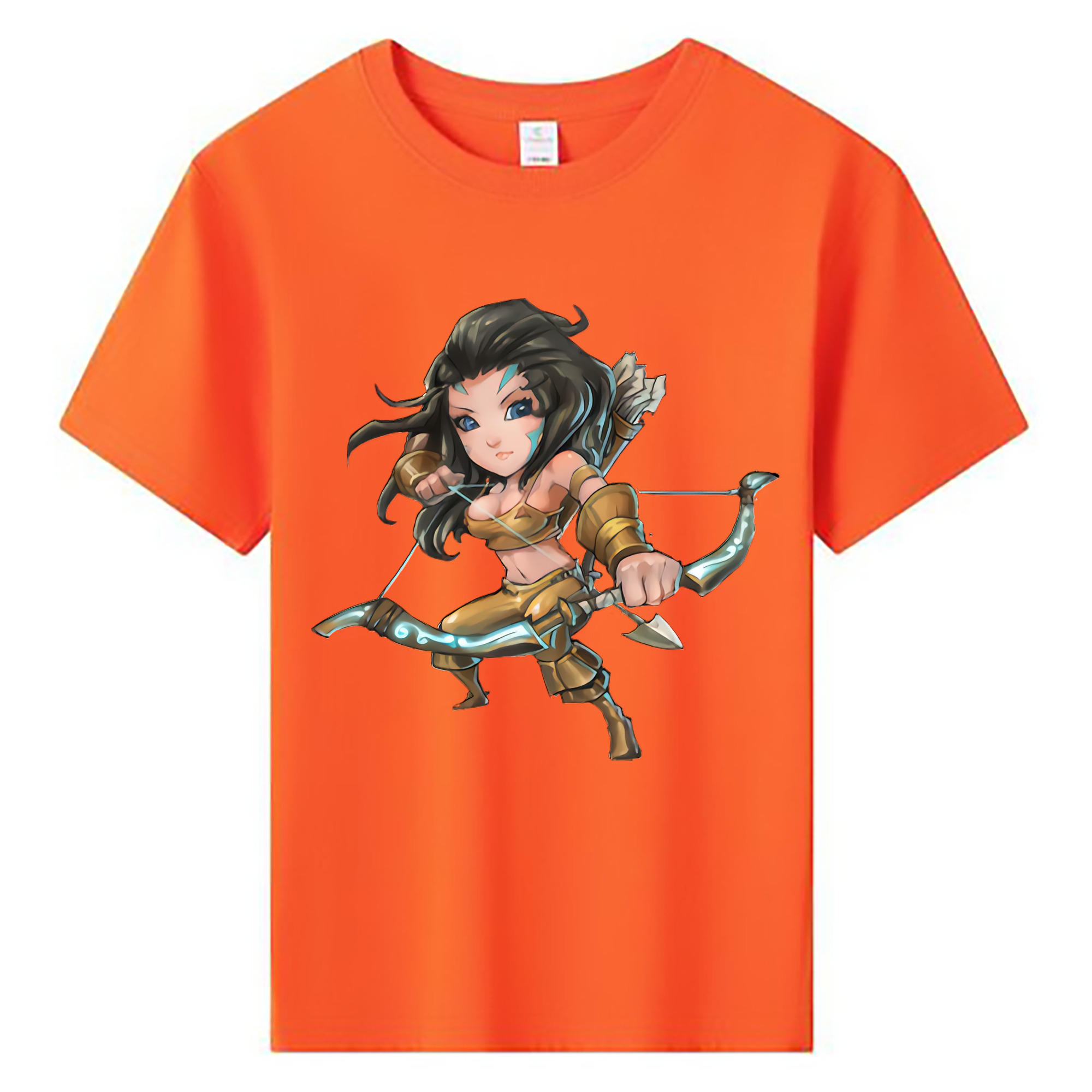 （画像用） リーグ・オブ・レジェンド League of Legends LOL 綿100％キッズTシャツ（フロントプリント）