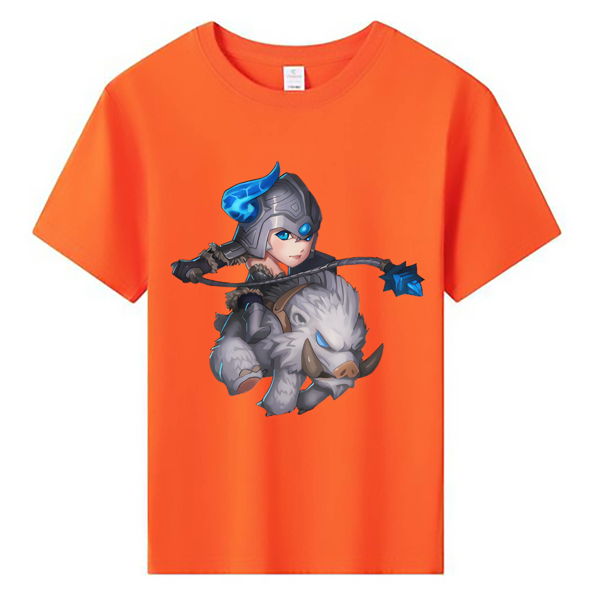 （画像用） リーグ・オブ・レジェンド League of Legends LOL 綿100％キッズTシャツ（フロントプリント）