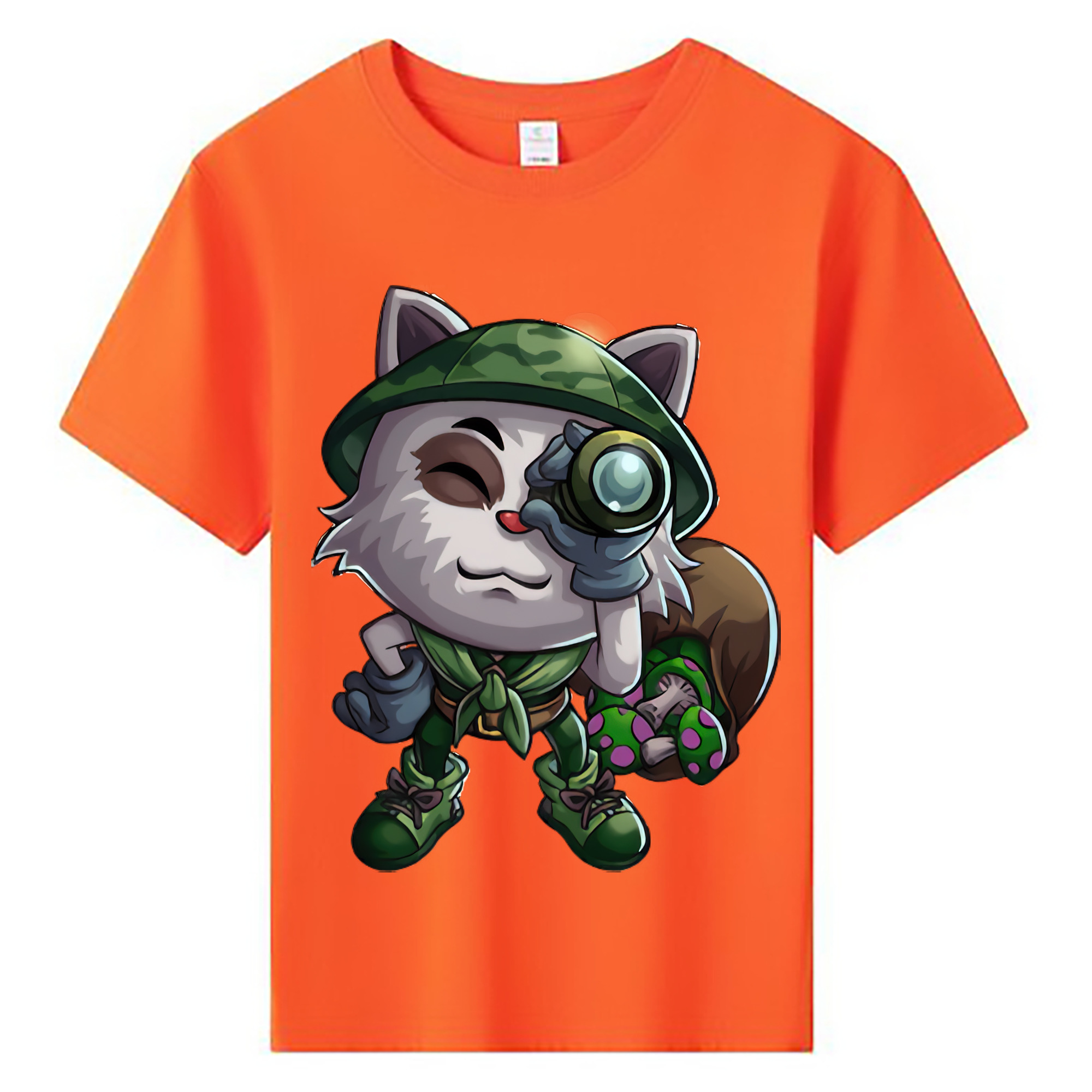 （画像用） リーグ・オブ・レジェンド League of Legends LOL 綿100％キッズTシャツ（フロントプリント）