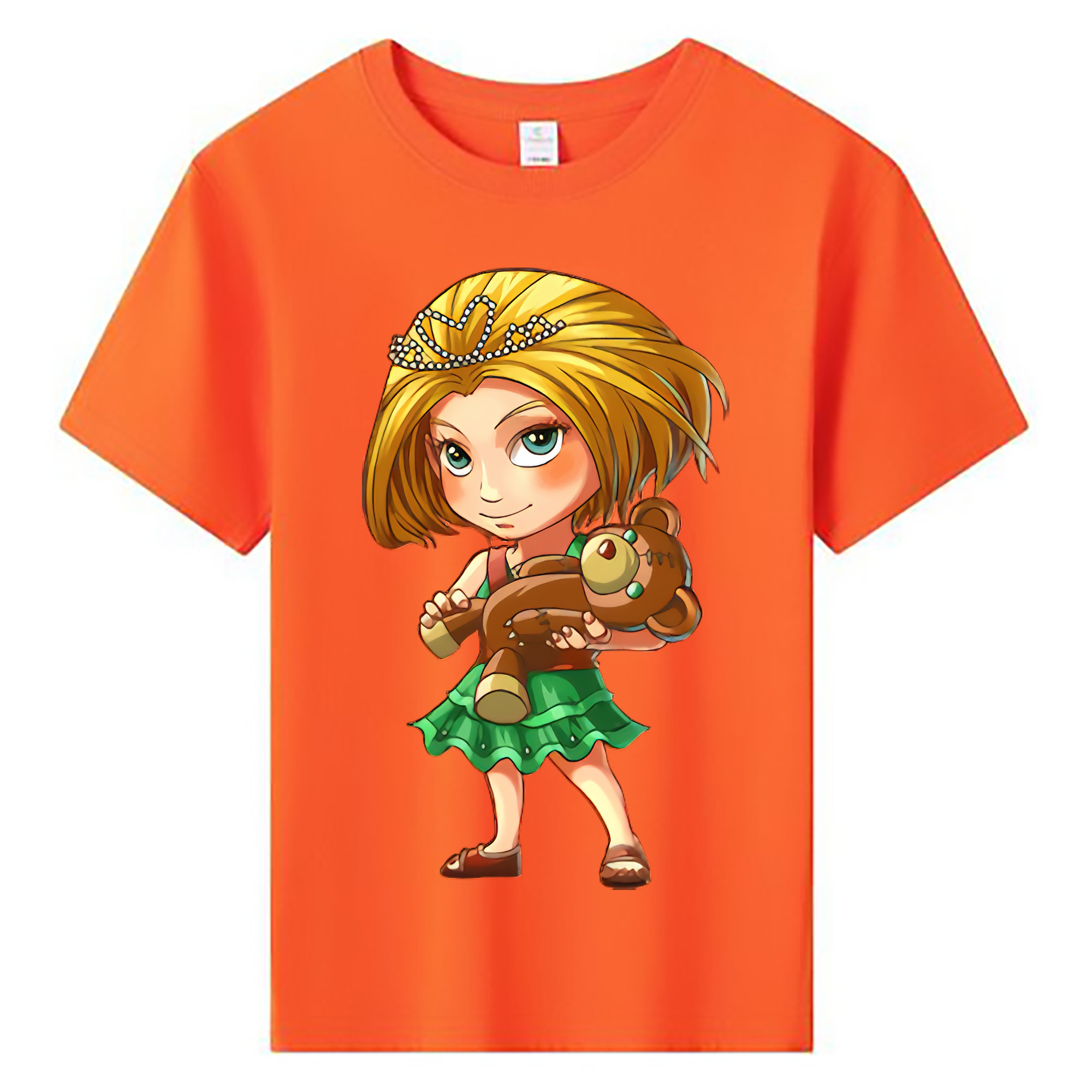 （画像用） リーグ・オブ・レジェンド League of Legends LOL 綿100％キッズTシャツ（フロントプリント）