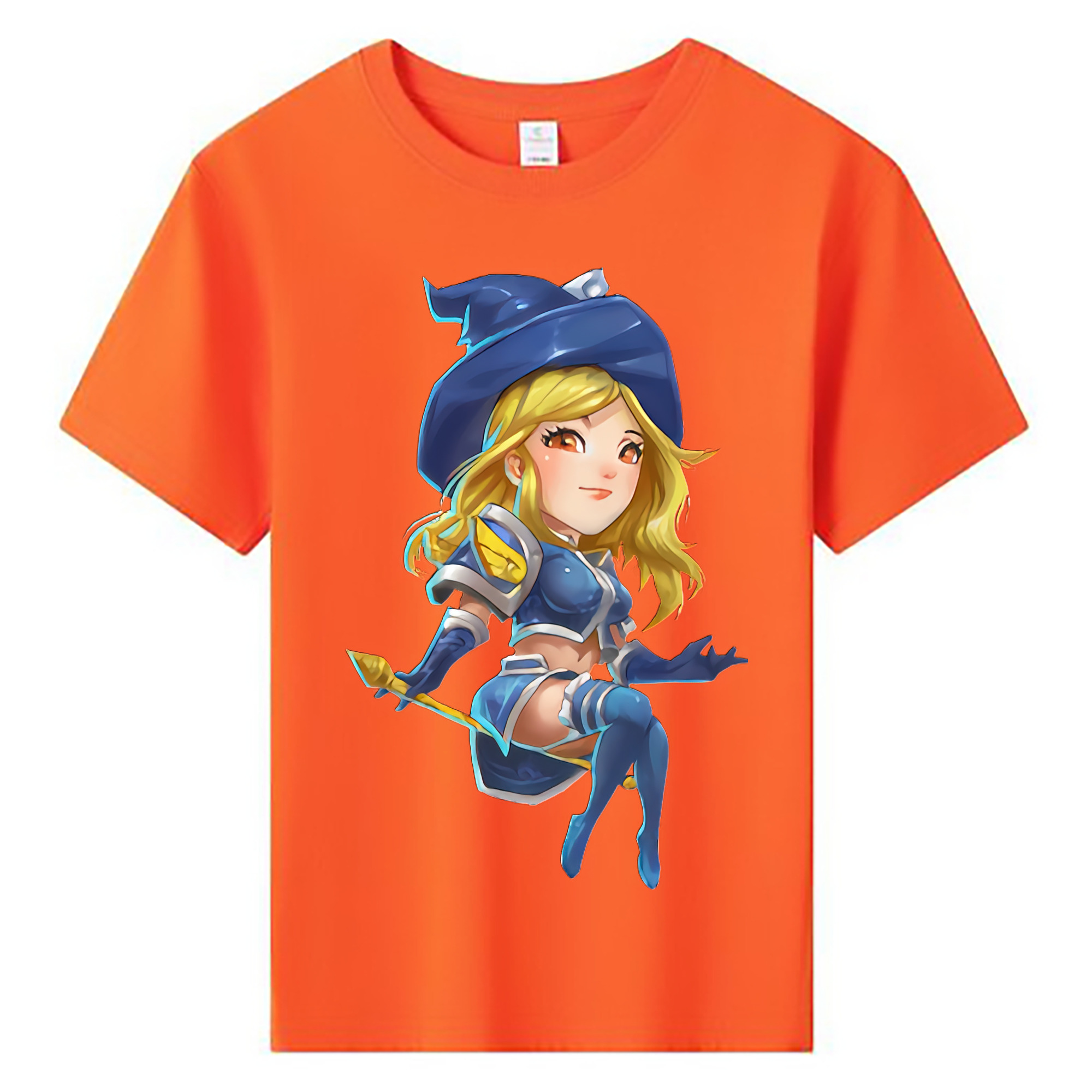 （画像用） リーグ・オブ・レジェンド League of Legends LOL 綿100％キッズTシャツ（フロントプリント）