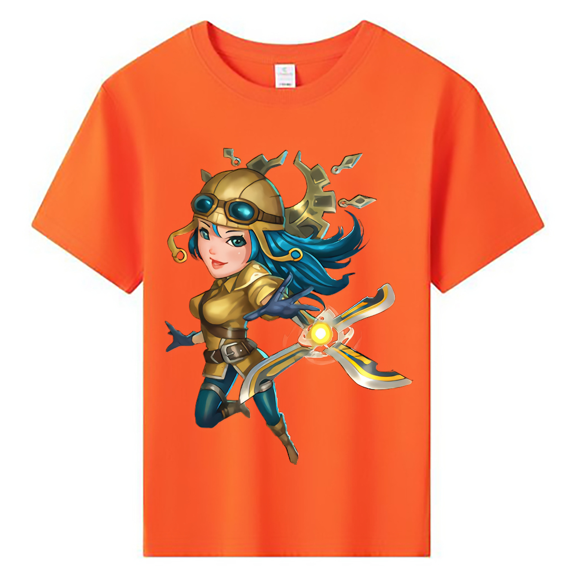 （画像用） リーグ・オブ・レジェンド League of Legends LOL 綿100％キッズTシャツ（フロントプリント）