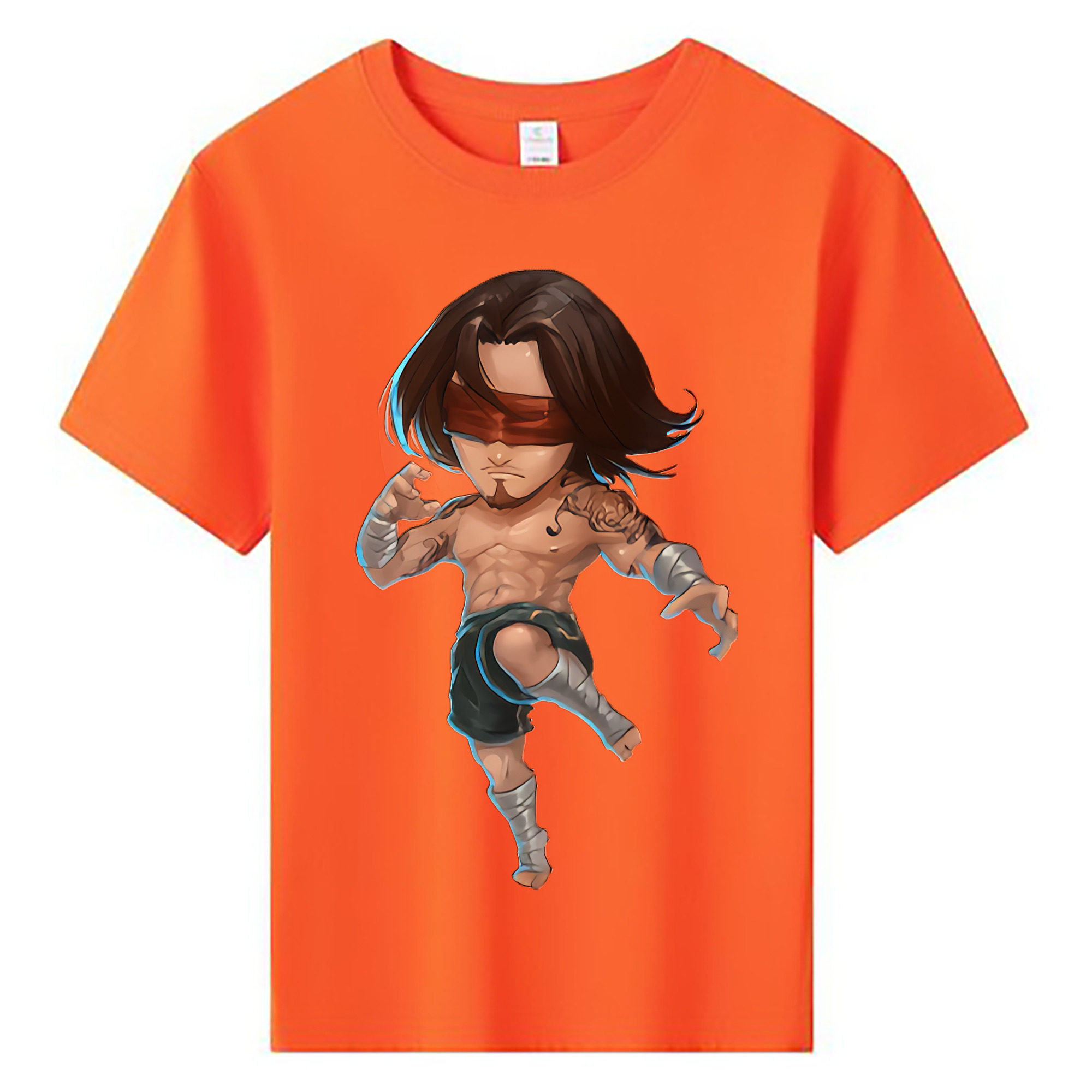 （画像用） リーグ・オブ・レジェンド League of Legends LOL 綿100％キッズTシャツ（フロントプリント）
