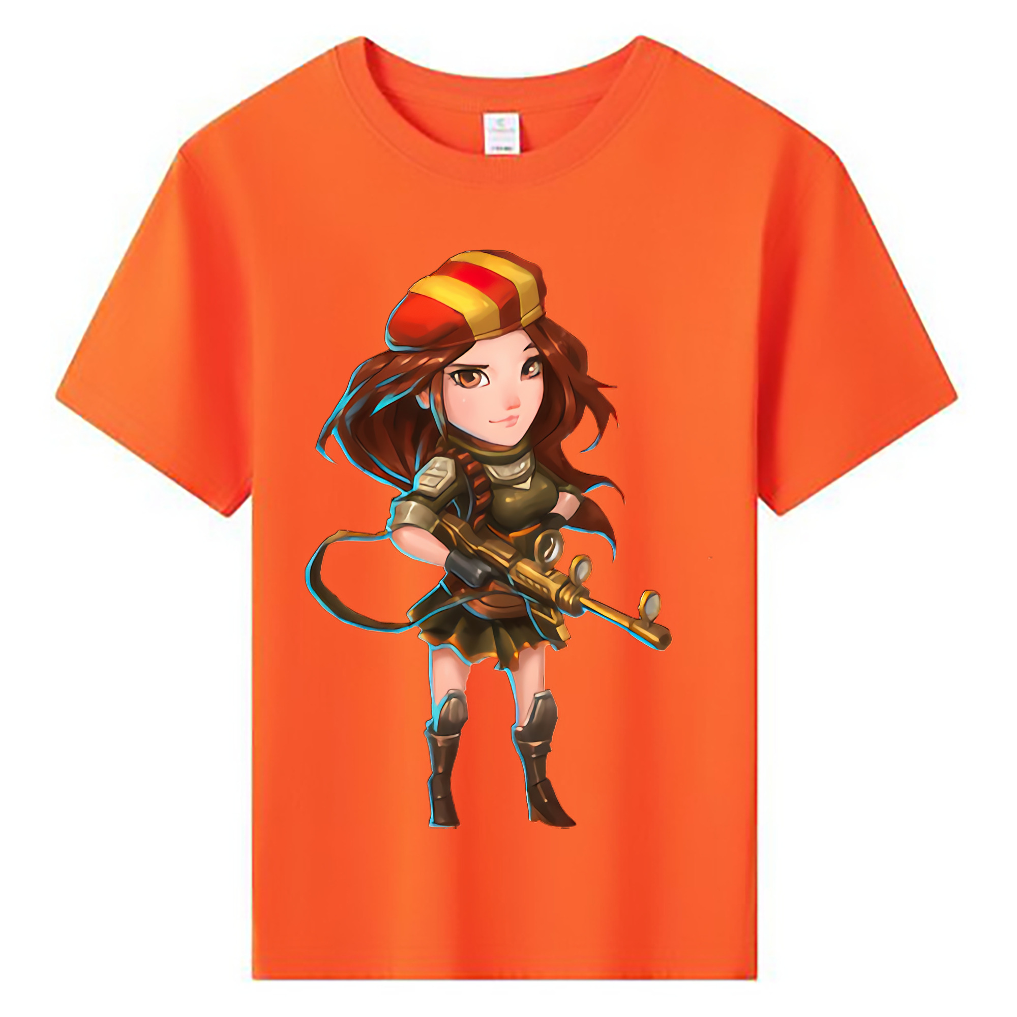 （画像用） リーグ・オブ・レジェンド League of Legends LOL 綿100％キッズTシャツ（フロントプリント）