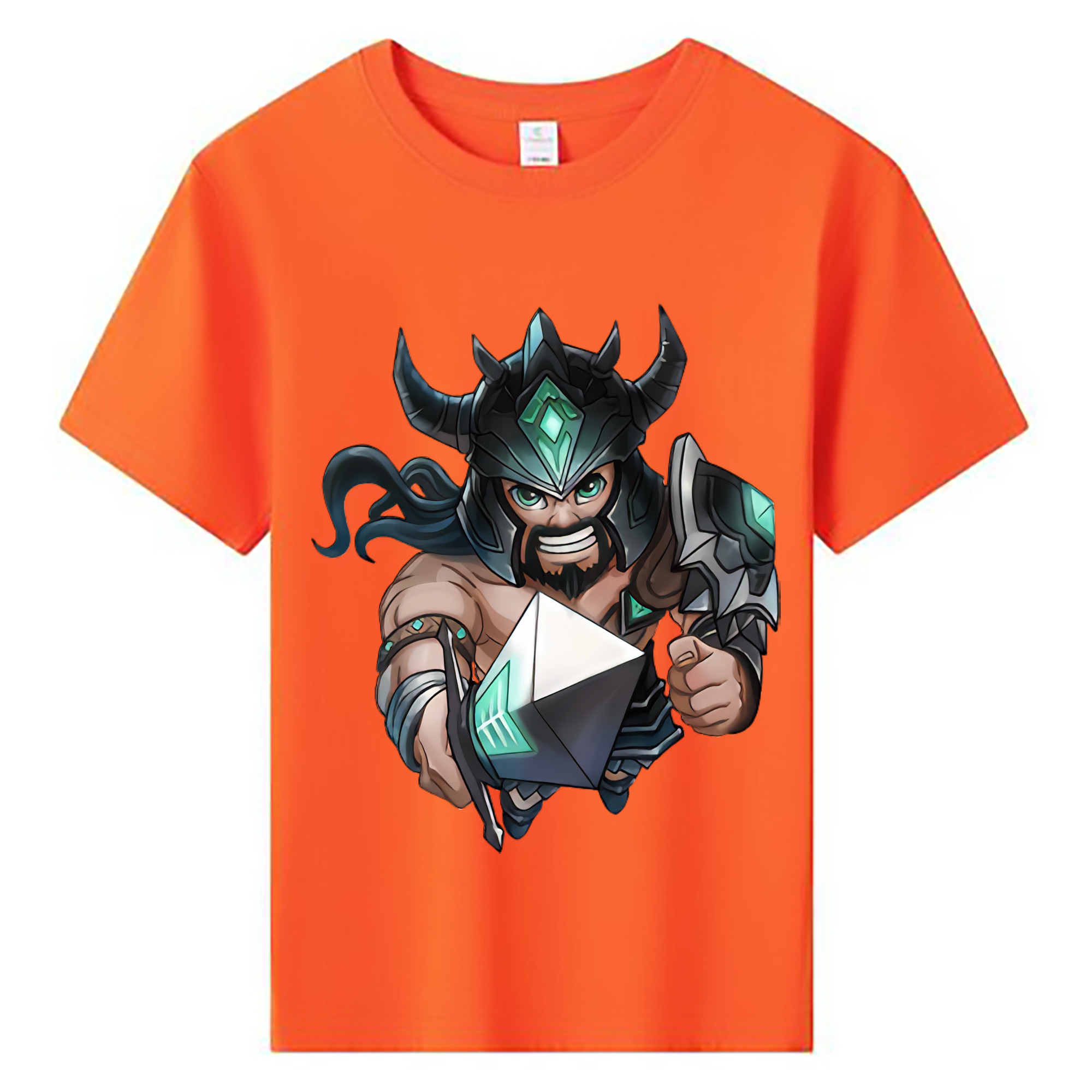 （画像用） リーグ・オブ・レジェンド League of Legends LOL 綿100％キッズTシャツ（フロントプリント）