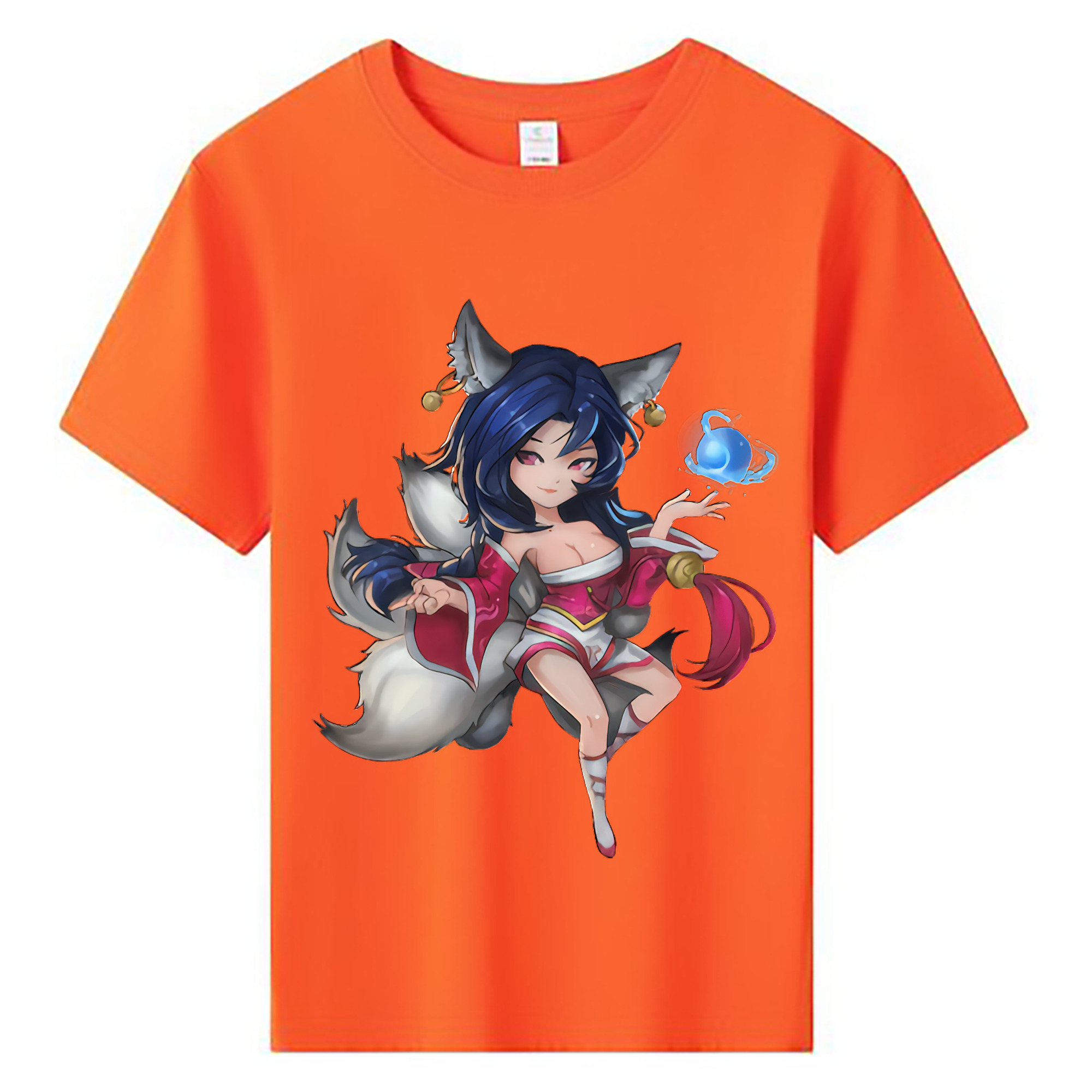 （画像用） リーグ・オブ・レジェンド League of Legends LOL 綿100％キッズTシャツ（フロントプリント）