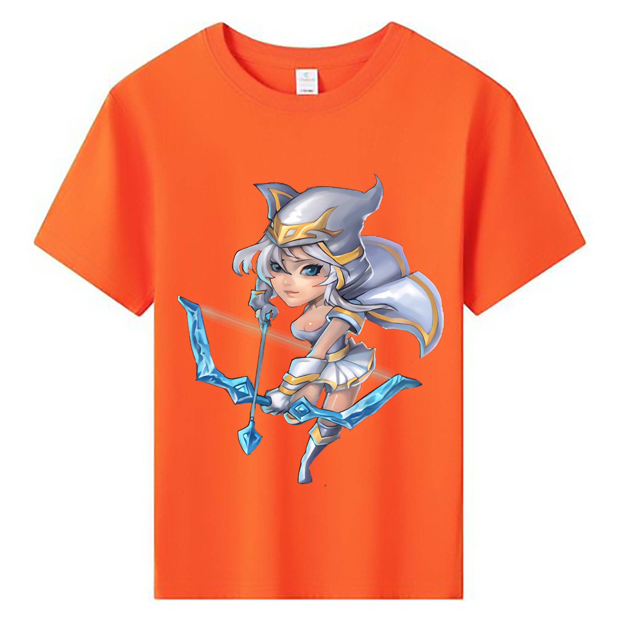 （画像用） リーグ・オブ・レジェンド League of Legends LOL 綿100％キッズTシャツ（フロントプリント）