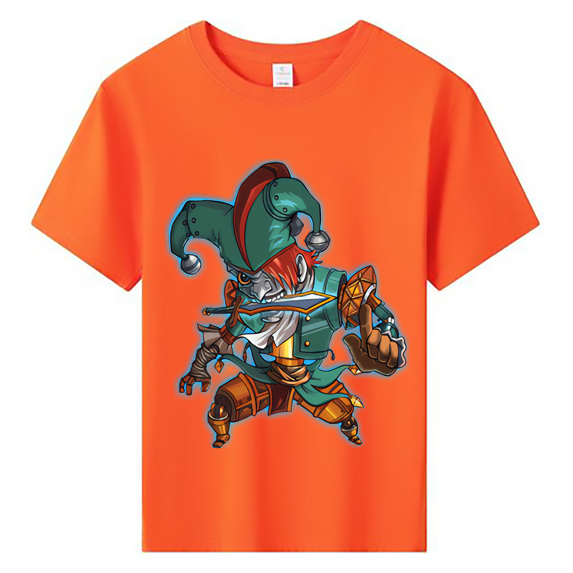 （画像用） リーグ・オブ・レジェンド League of Legends LOL 綿100％キッズTシャツ（フロントプリント）
