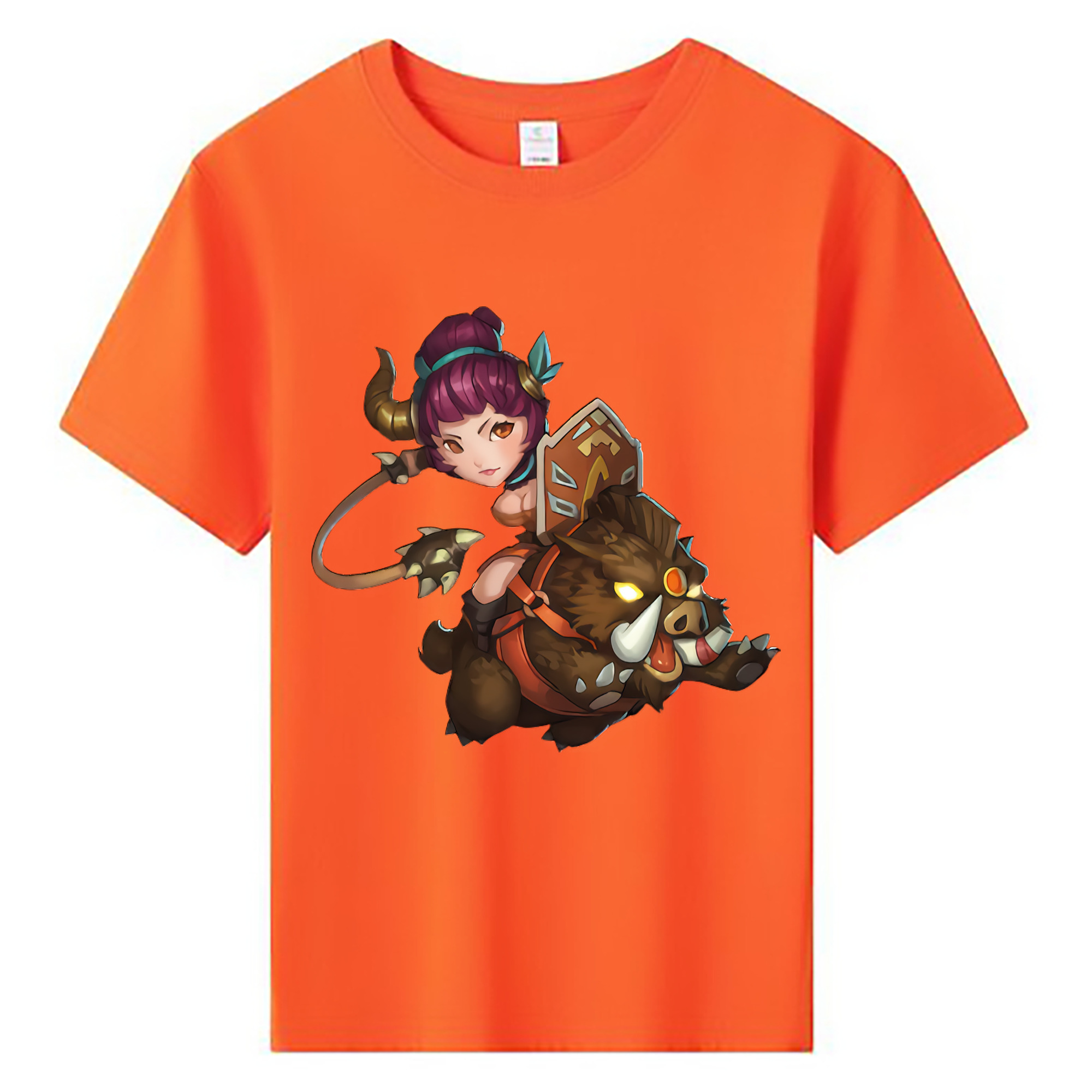 （画像用） リーグ・オブ・レジェンド League of Legends LOL 綿100％キッズTシャツ（フロントプリント）