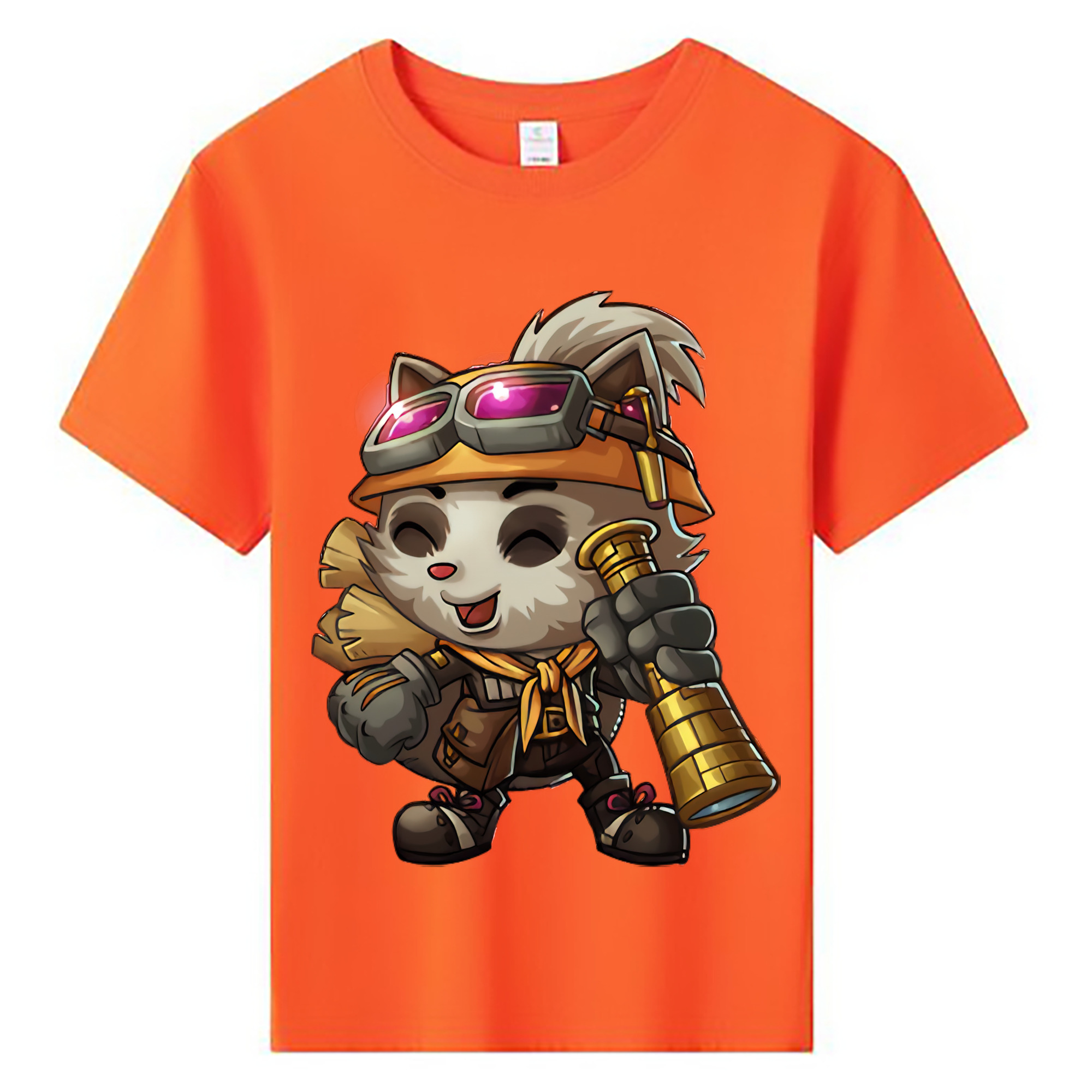 （画像用） リーグ・オブ・レジェンド League of Legends LOL 綿100％キッズTシャツ（フロントプリント）