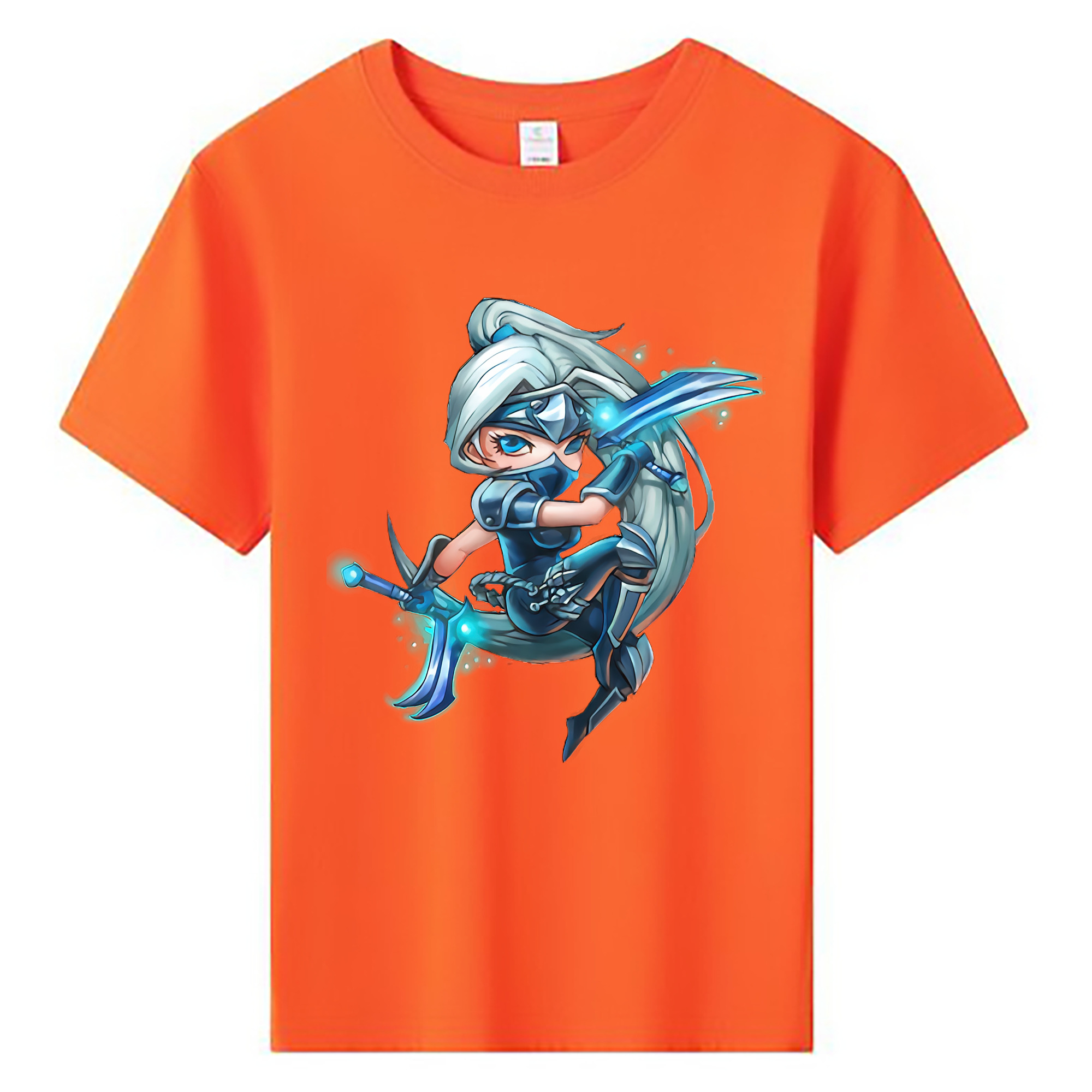 （画像用） リーグ・オブ・レジェンド League of Legends LOL 綿100％キッズTシャツ（フロントプリント）
