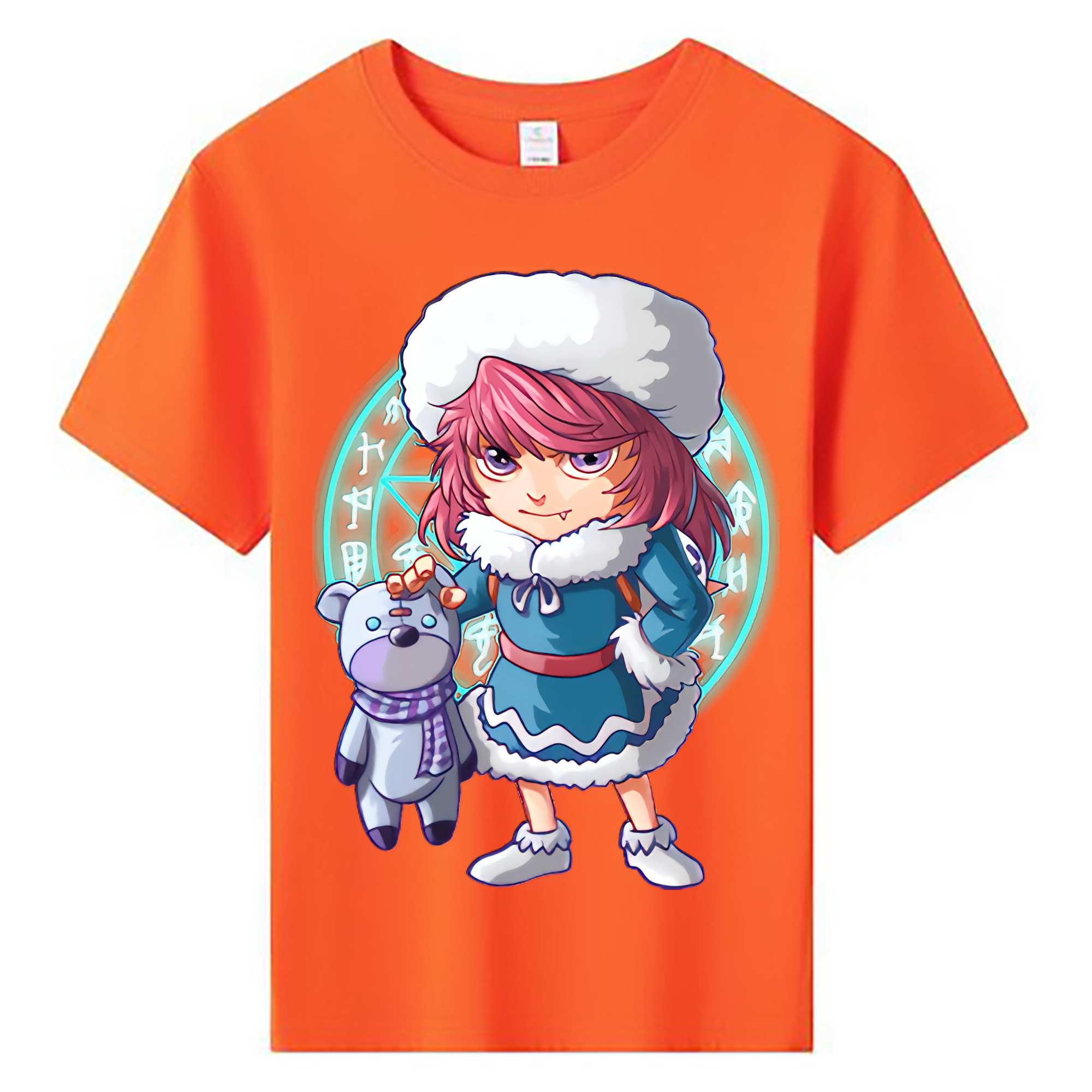 （画像用） リーグ・オブ・レジェンド League of Legends LOL 綿100％キッズTシャツ（フロントプリント）