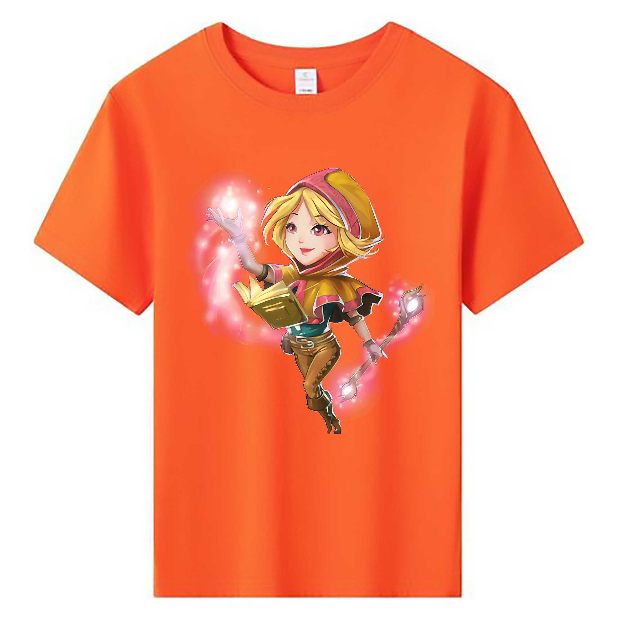 （画像用） リーグ・オブ・レジェンド League of Legends LOL 綿100％キッズTシャツ（フロントプリント）