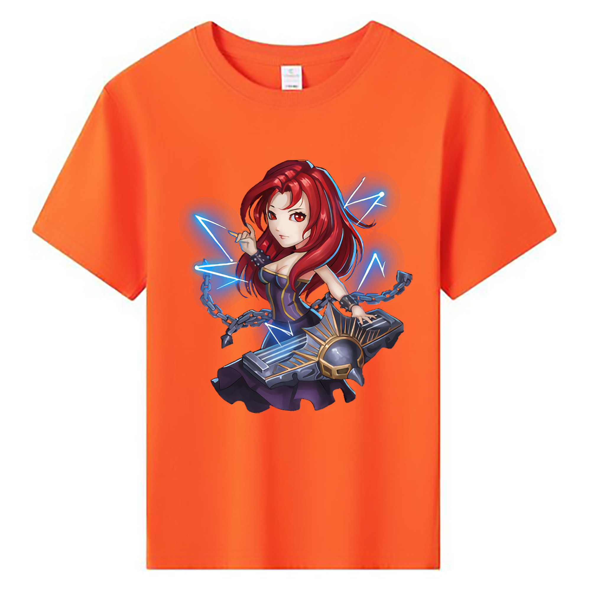 （画像用） リーグ・オブ・レジェンド League of Legends LOL 綿100％キッズTシャツ（フロントプリント）