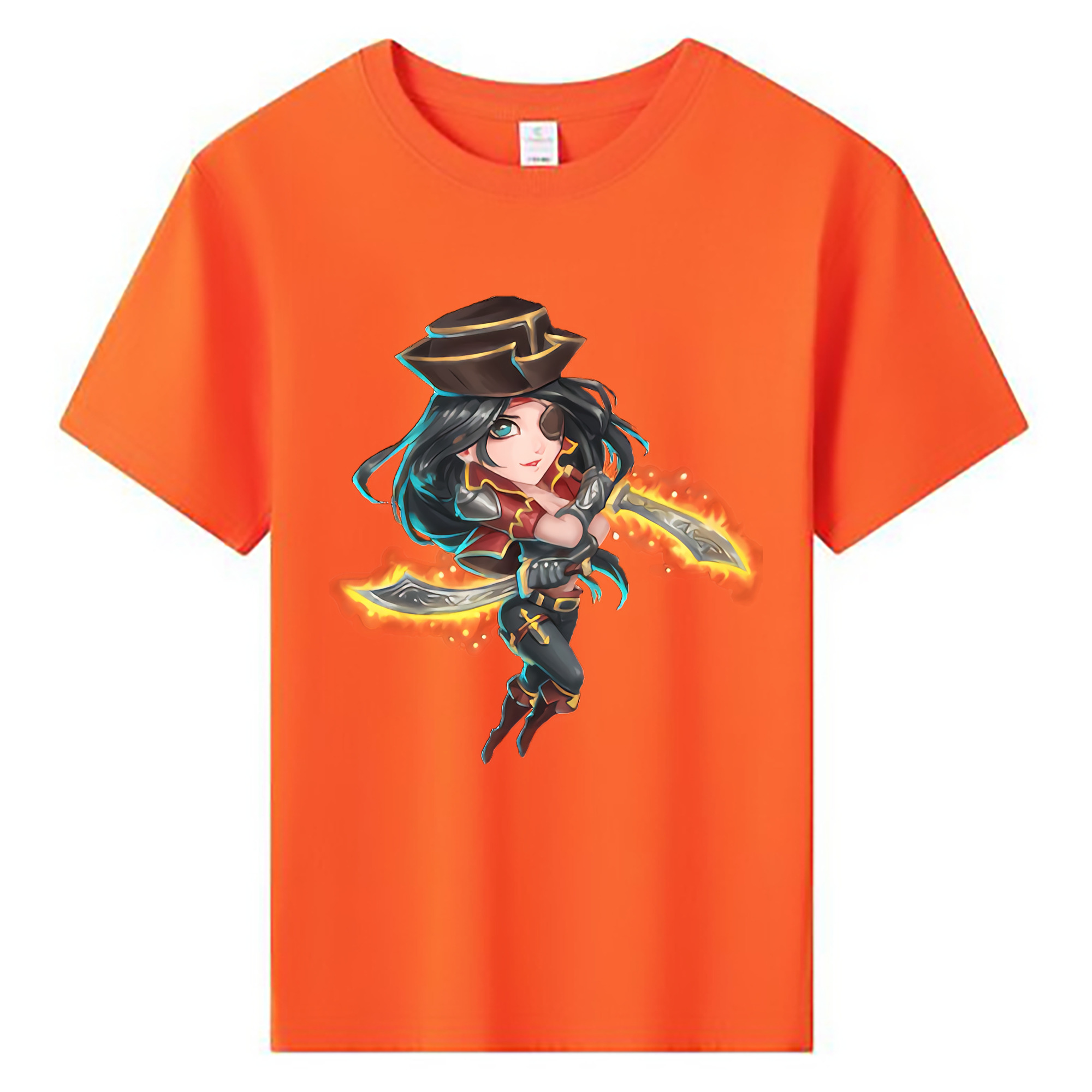 （画像用） リーグ・オブ・レジェンド League of Legends LOL 綿100％キッズTシャツ（フロントプリント）