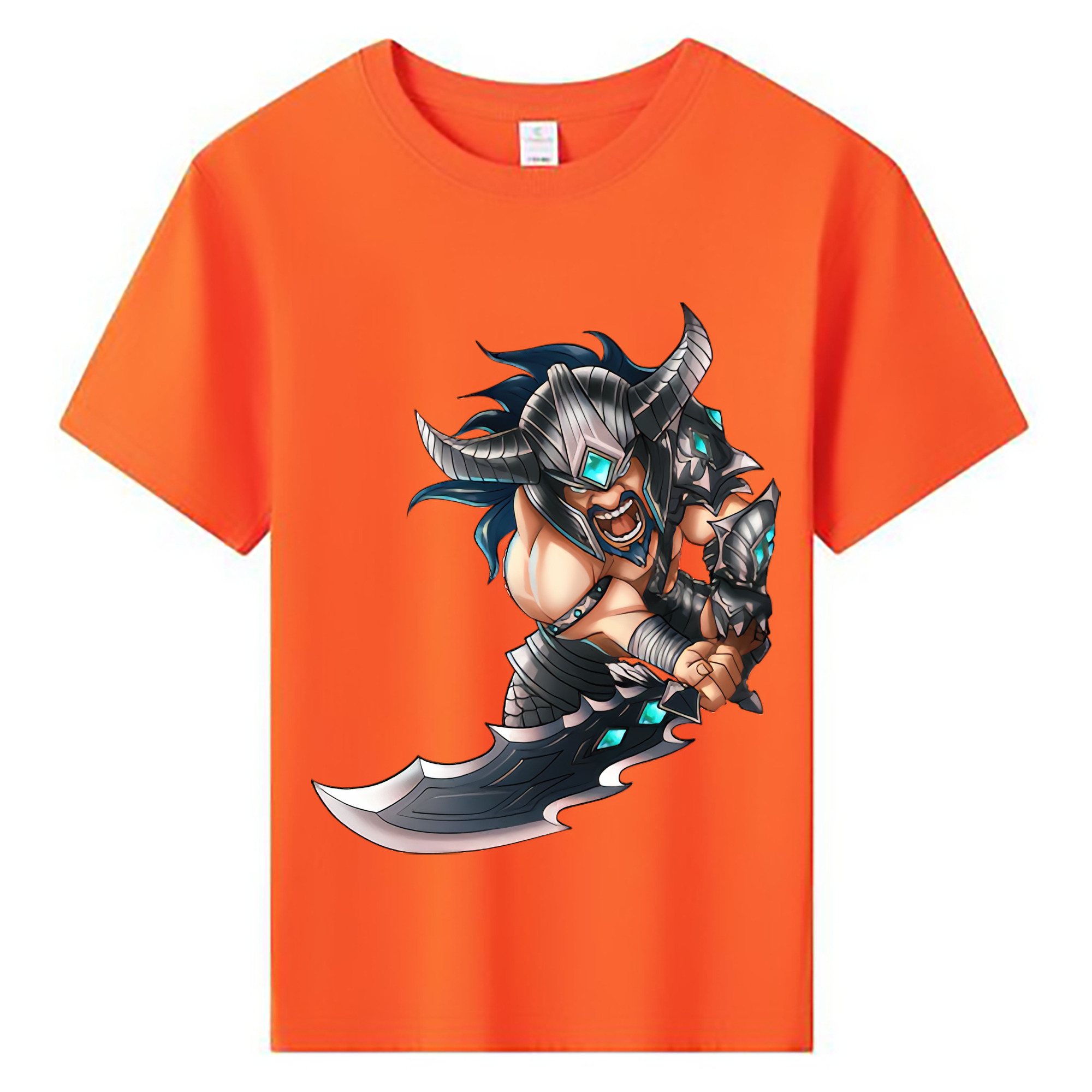 （画像用） リーグ・オブ・レジェンド League of Legends LOL 綿100％キッズTシャツ（フロントプリント）