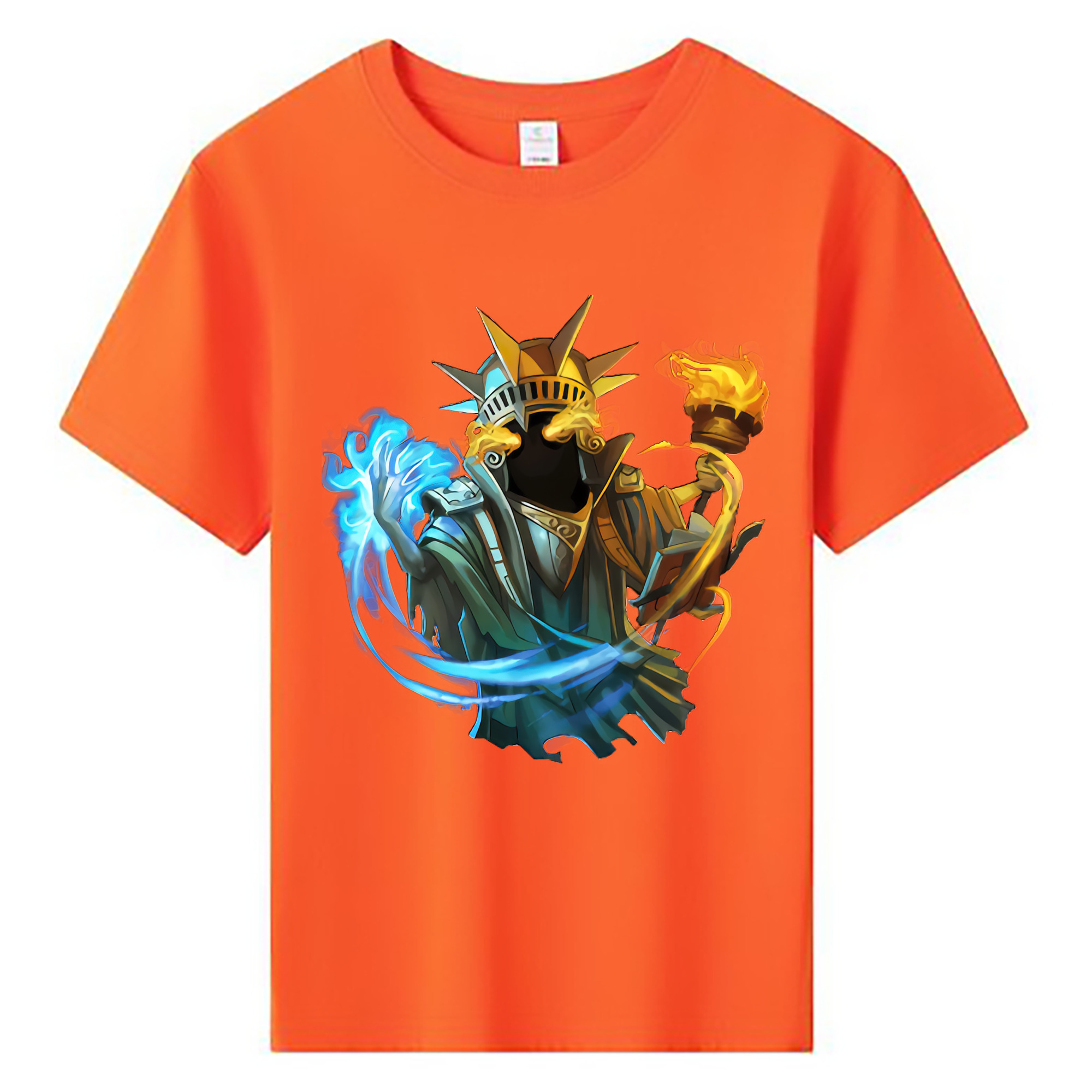 （画像用） リーグ・オブ・レジェンド League of Legends LOL 綿100％キッズTシャツ（フロントプリント）