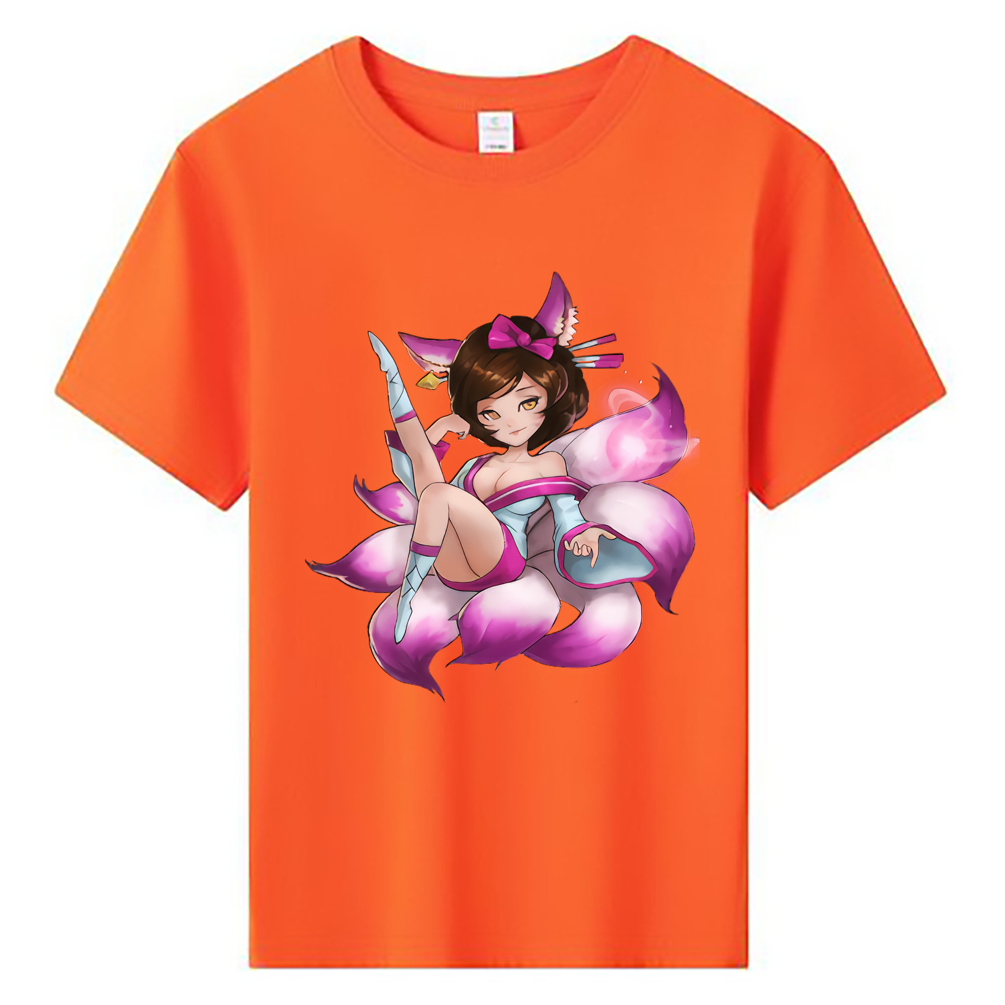 （画像用） リーグ・オブ・レジェンド League of Legends LOL 綿100％キッズTシャツ（フロントプリント）