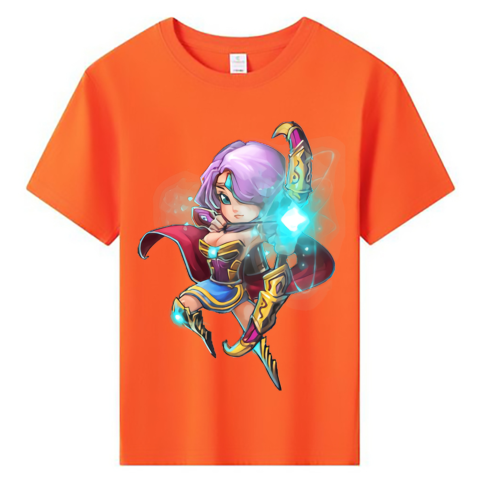 （画像用） リーグ・オブ・レジェンド League of Legends LOL 綿100％キッズTシャツ（フロントプリント）