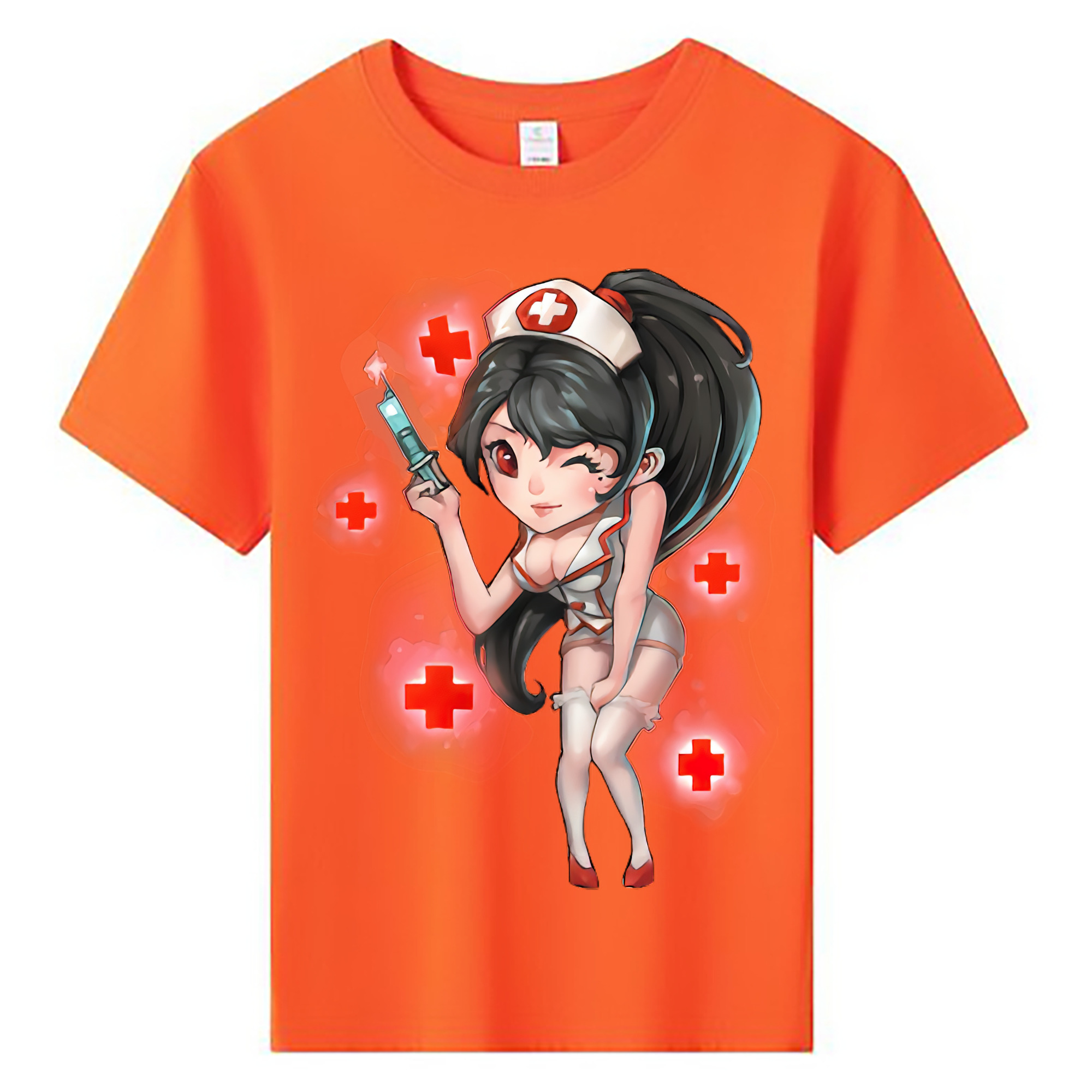 （画像用） リーグ・オブ・レジェンド League of Legends LOL 綿100％キッズTシャツ（フロントプリント）
