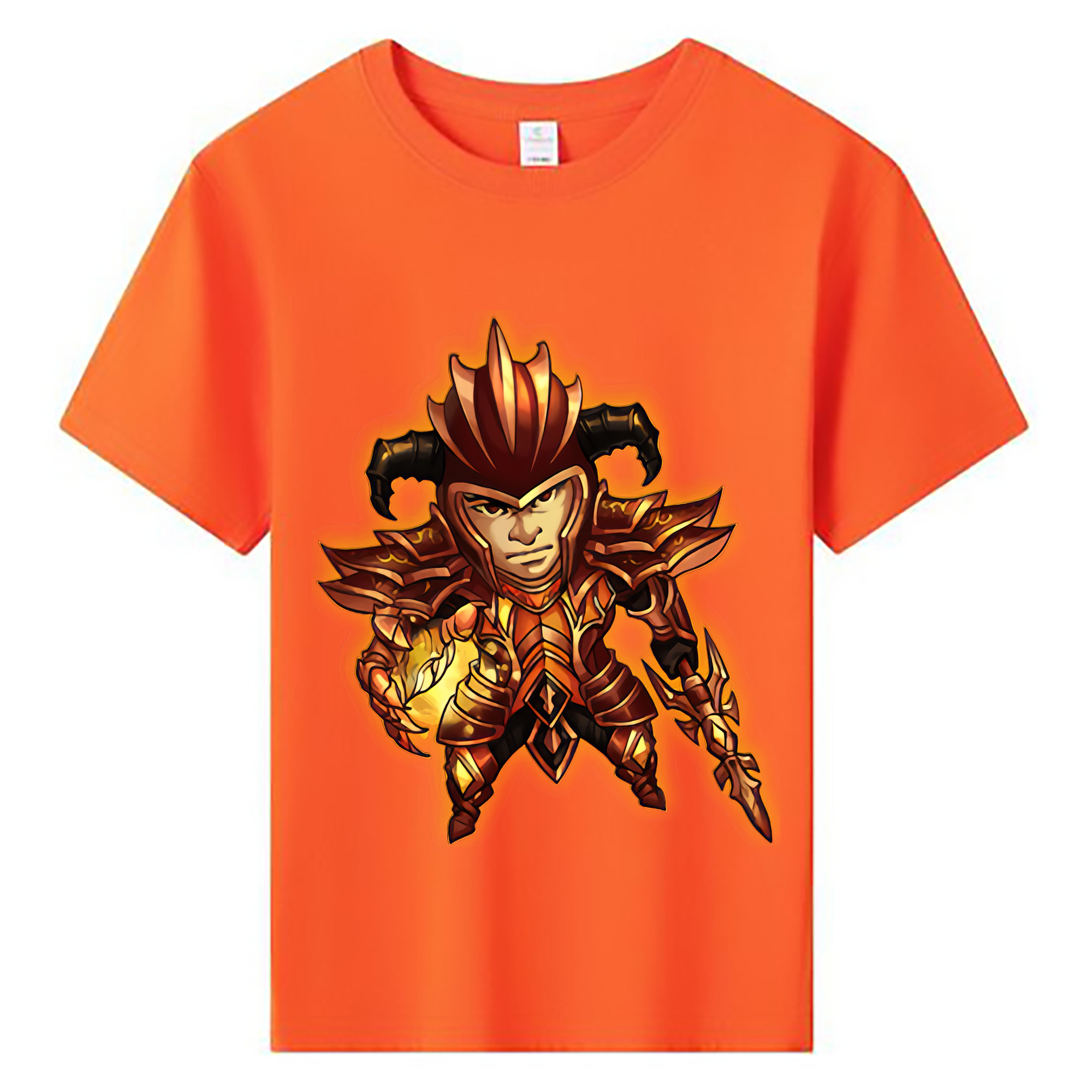 （画像用） リーグ・オブ・レジェンド League of Legends LOL 綿100％キッズTシャツ（フロントプリント）