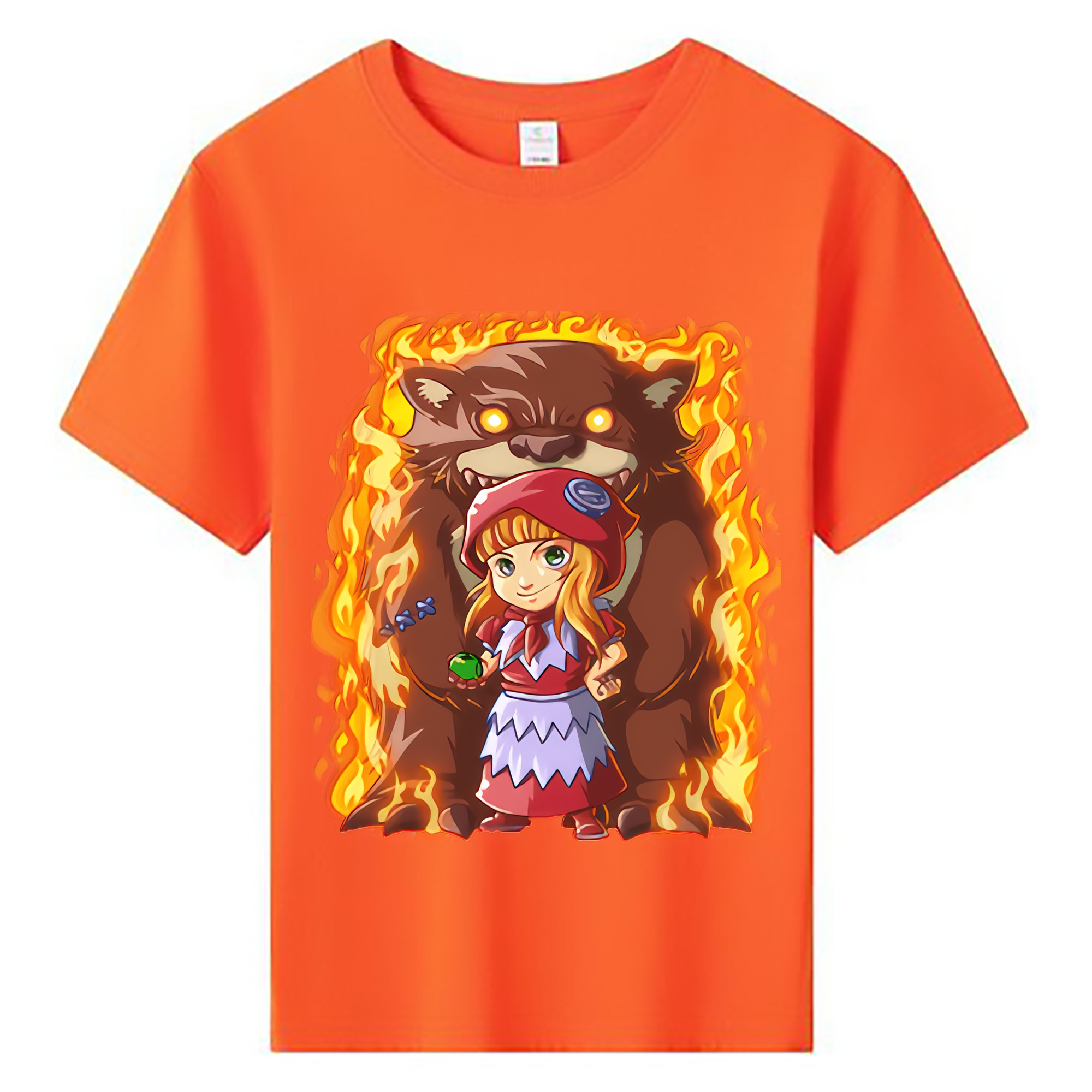 （画像用） リーグ・オブ・レジェンド League of Legends LOL 綿100％キッズTシャツ（フロントプリント）