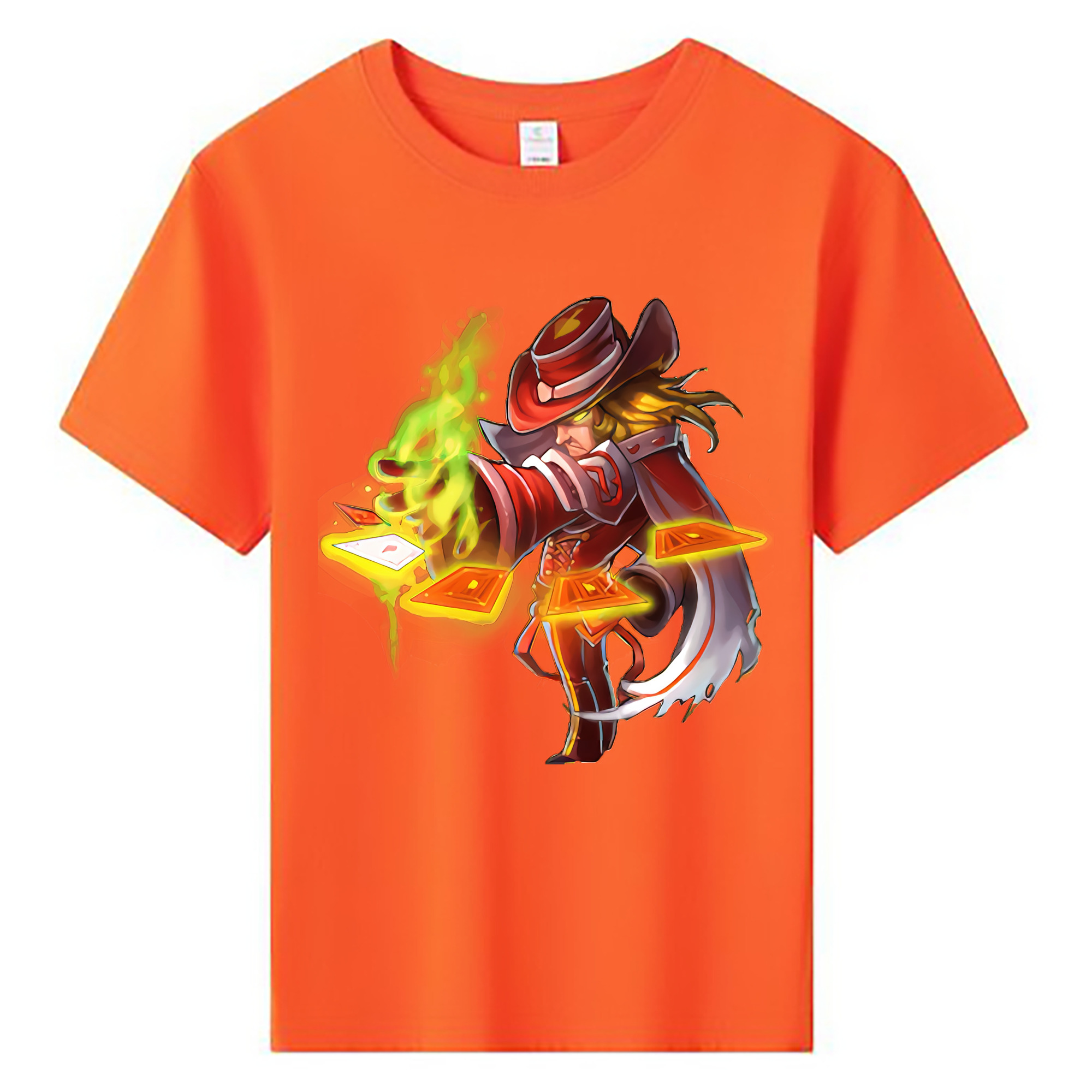 （画像用） リーグ・オブ・レジェンド League of Legends LOL 綿100％キッズTシャツ（フロントプリント）