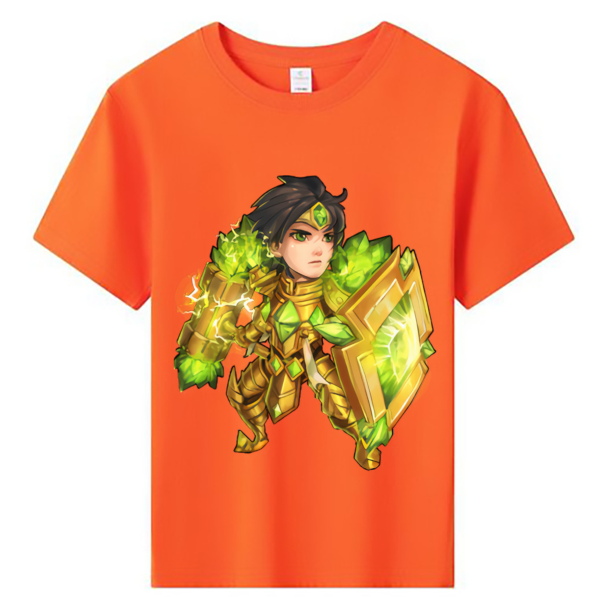 （画像用） リーグ・オブ・レジェンド League of Legends LOL 綿100％キッズTシャツ（フロントプリント）