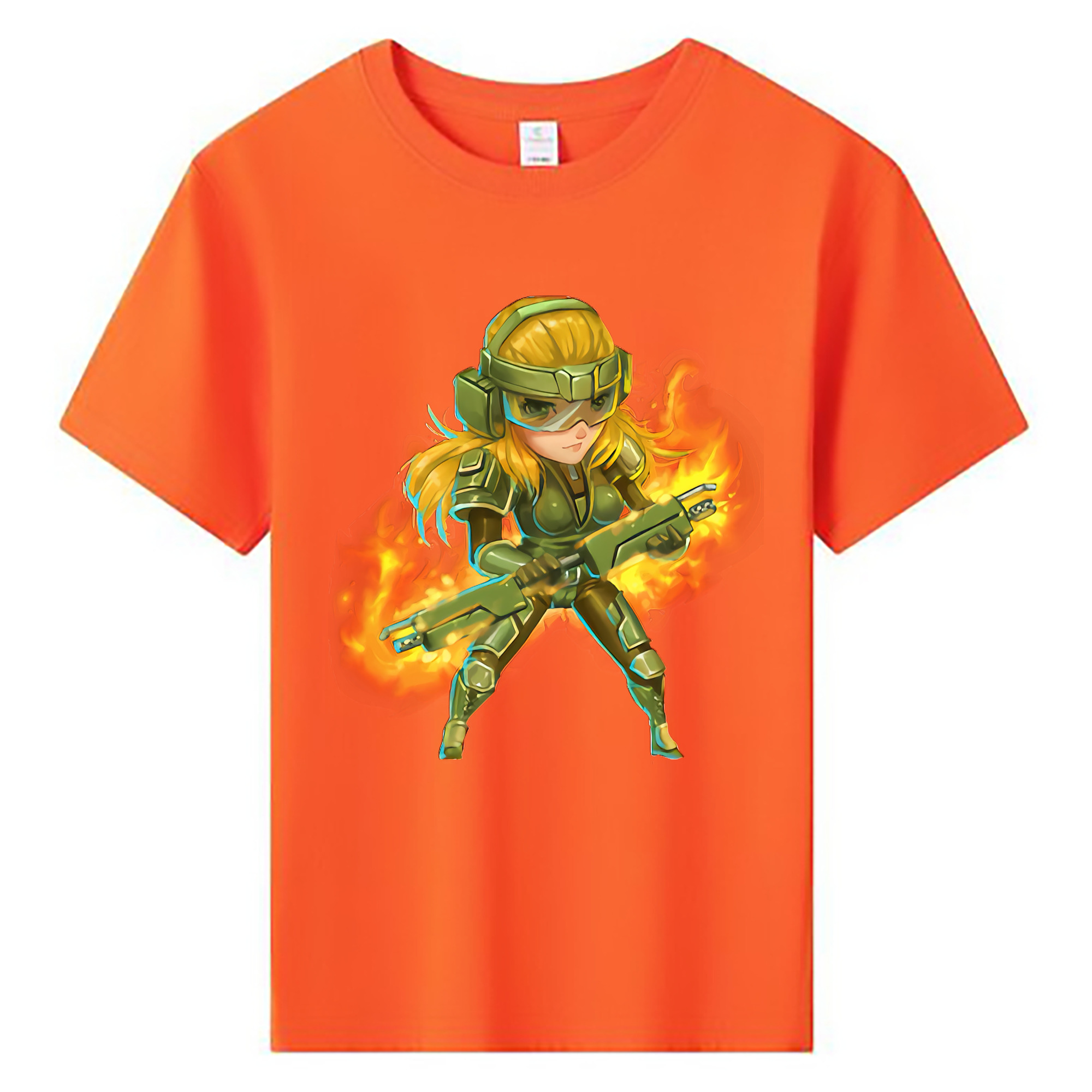 （画像用） リーグ・オブ・レジェンド League of Legends LOL 綿100％キッズTシャツ（フロントプリント）