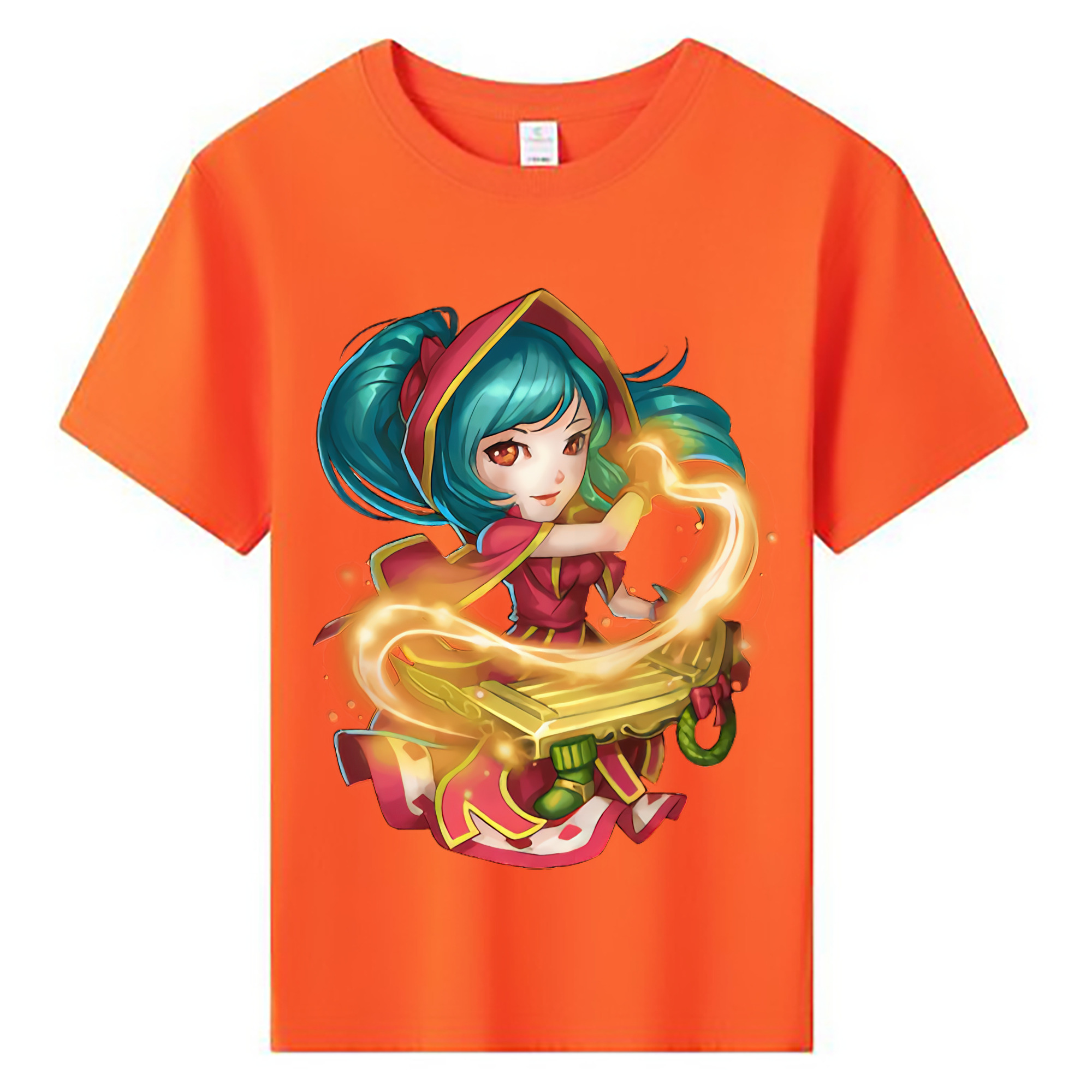 （画像用） リーグ・オブ・レジェンド League of Legends LOL 綿100％キッズTシャツ（フロントプリント）