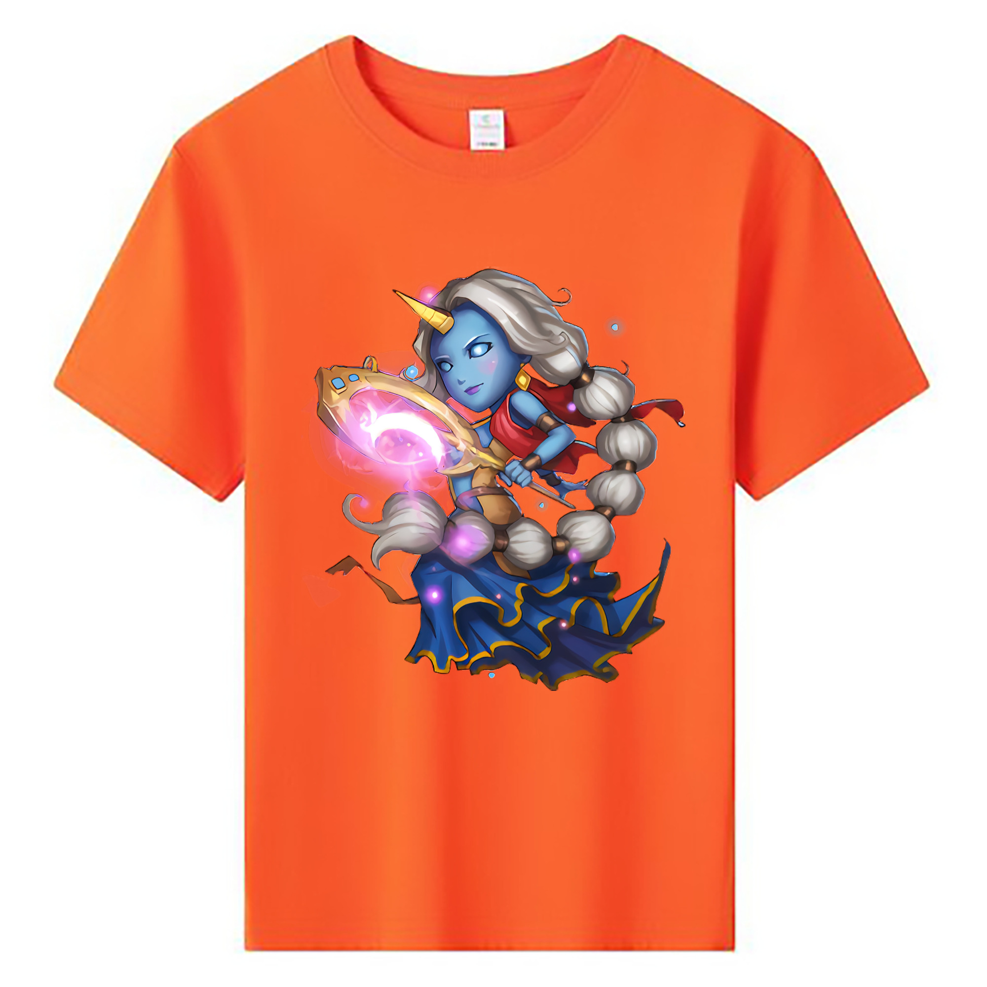 （画像用） リーグ・オブ・レジェンド League of Legends LOL 綿100％キッズTシャツ（フロントプリント）