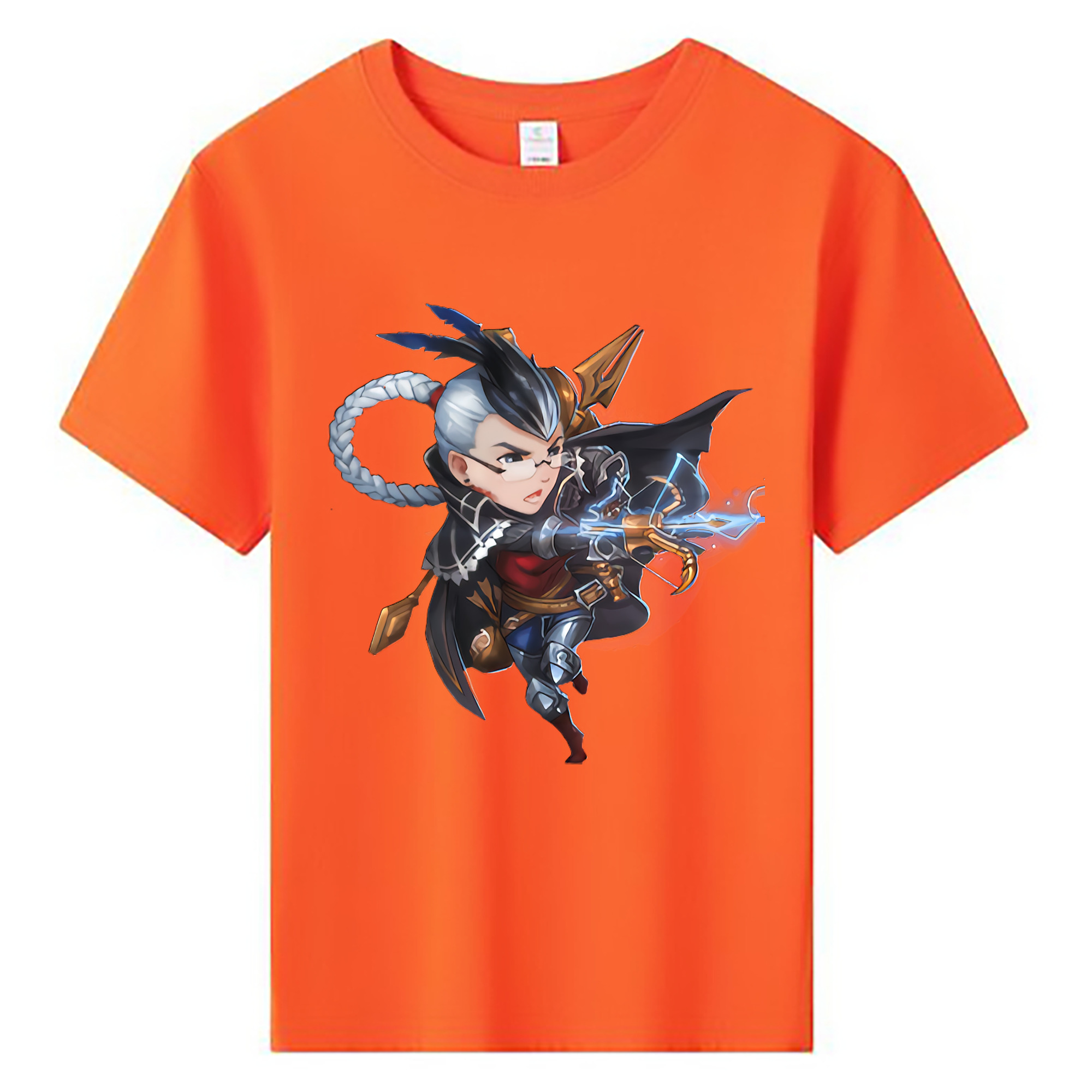 （画像用） リーグ・オブ・レジェンド League of Legends LOL 綿100％キッズTシャツ（フロントプリント）