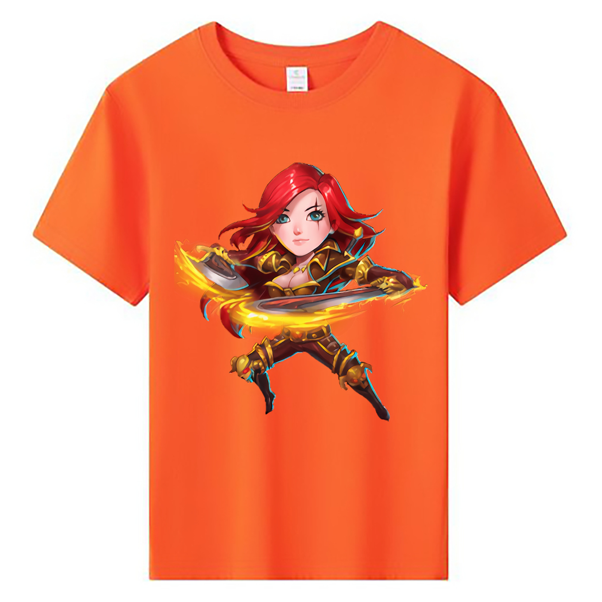 （画像用） リーグ・オブ・レジェンド League of Legends LOL 綿100％キッズTシャツ（フロントプリント）