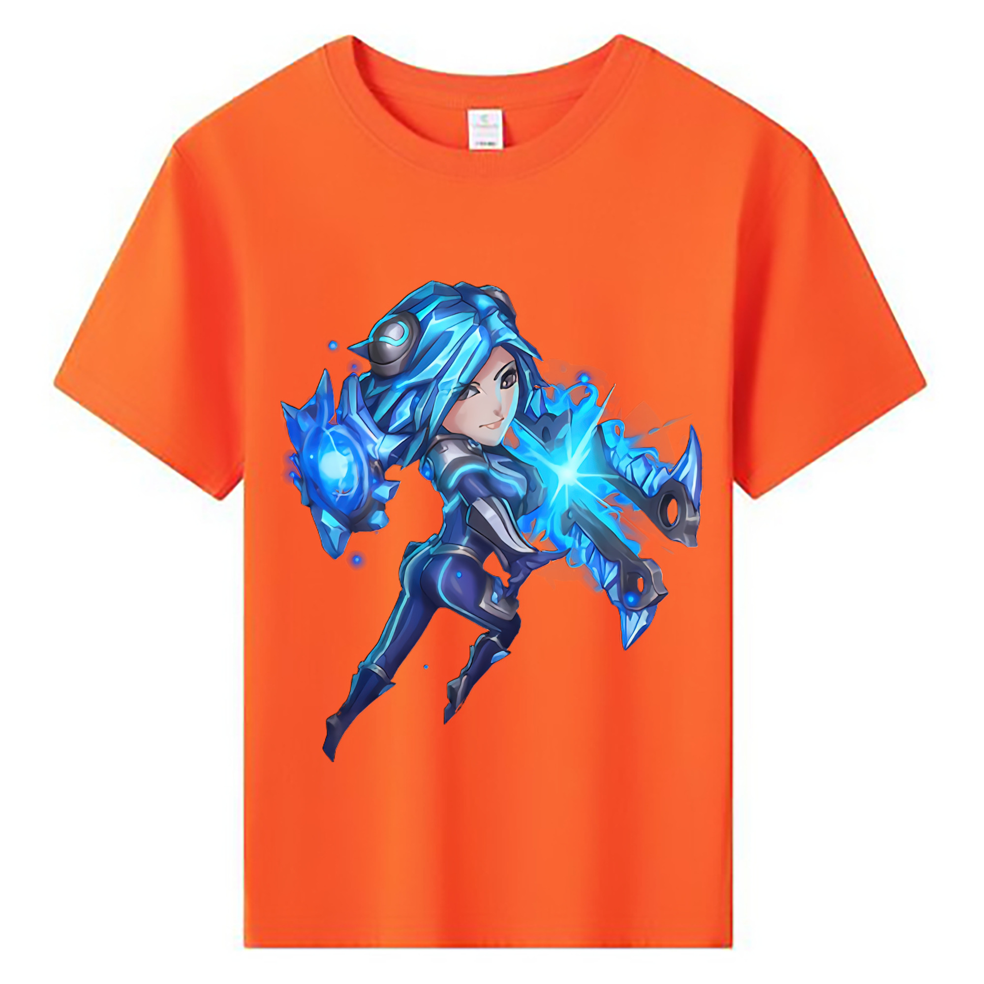 （画像用） リーグ・オブ・レジェンド League of Legends LOL 綿100％キッズTシャツ（フロントプリント）