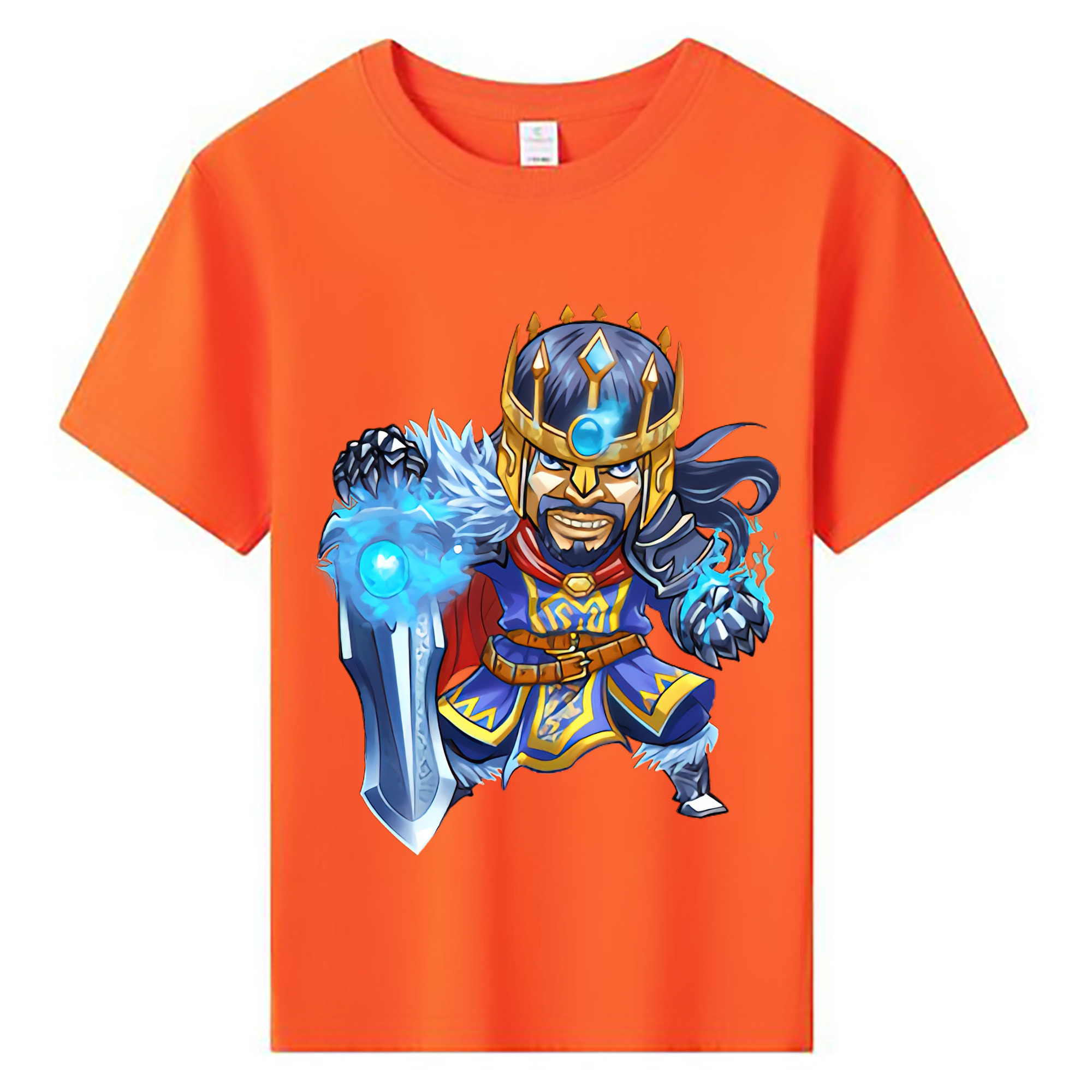 （画像用） リーグ・オブ・レジェンド League of Legends LOL 綿100％キッズTシャツ（フロントプリント）