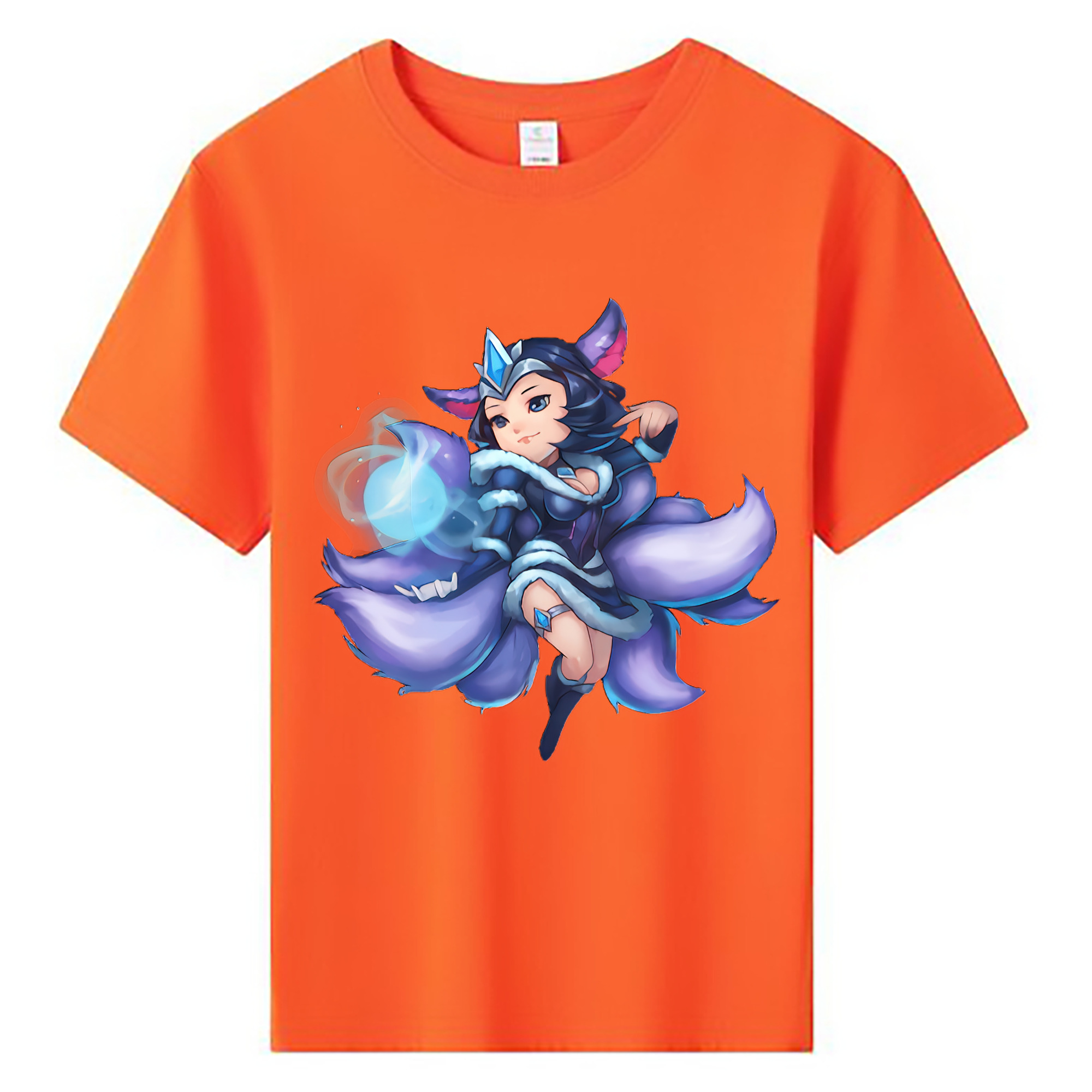 （画像用） リーグ・オブ・レジェンド League of Legends LOL 綿100％キッズTシャツ（フロントプリント）
