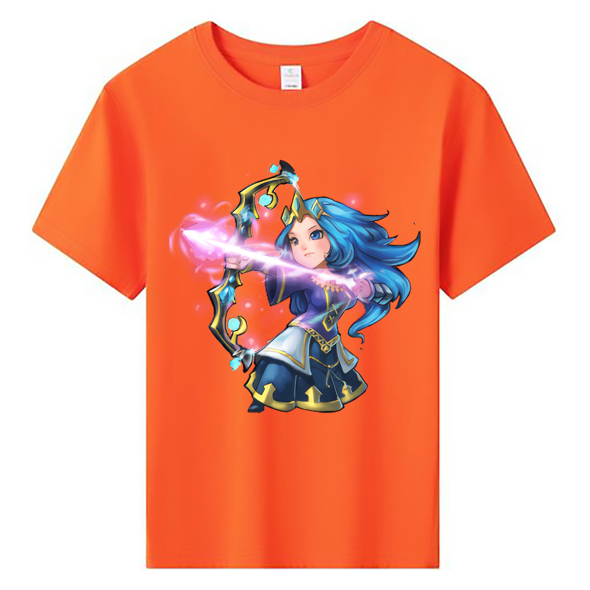 （画像用） リーグ・オブ・レジェンド League of Legends LOL 綿100％キッズTシャツ（フロントプリント）