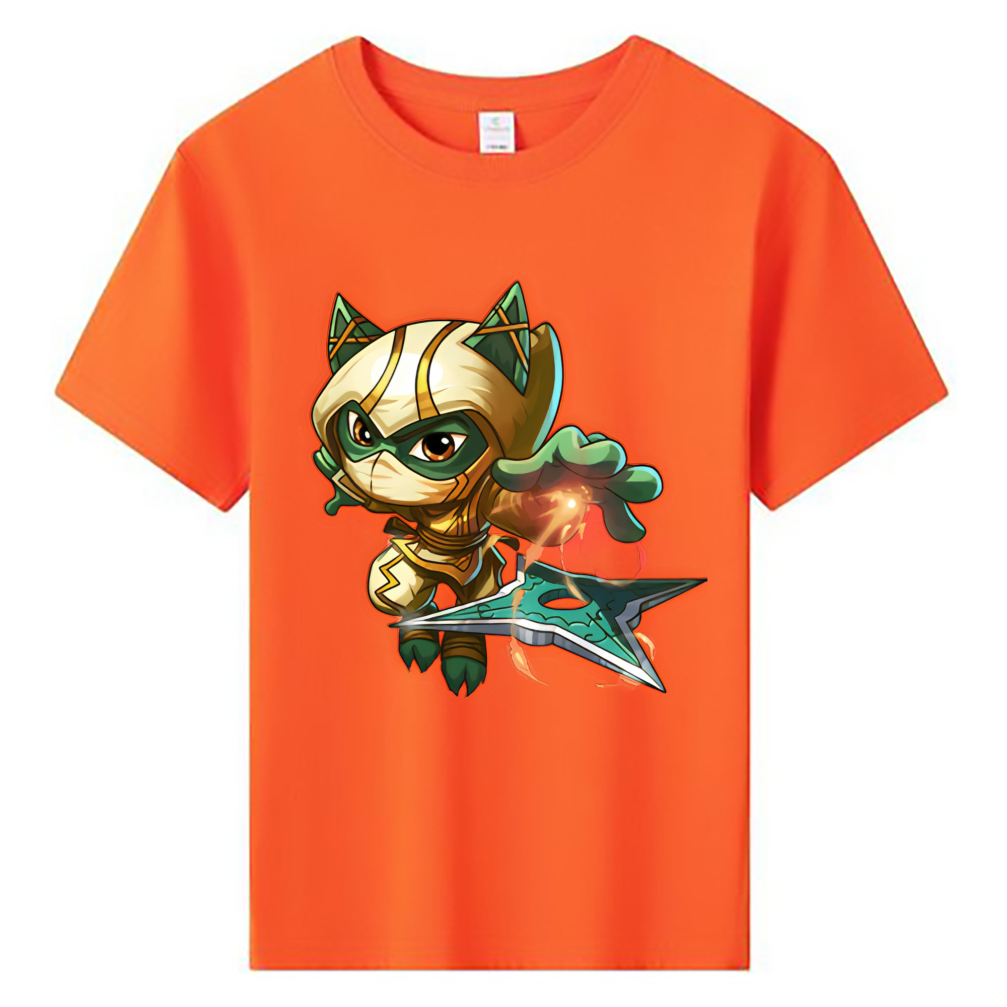 （画像用） リーグ・オブ・レジェンド League of Legends LOL 綿100％キッズTシャツ（フロントプリント）