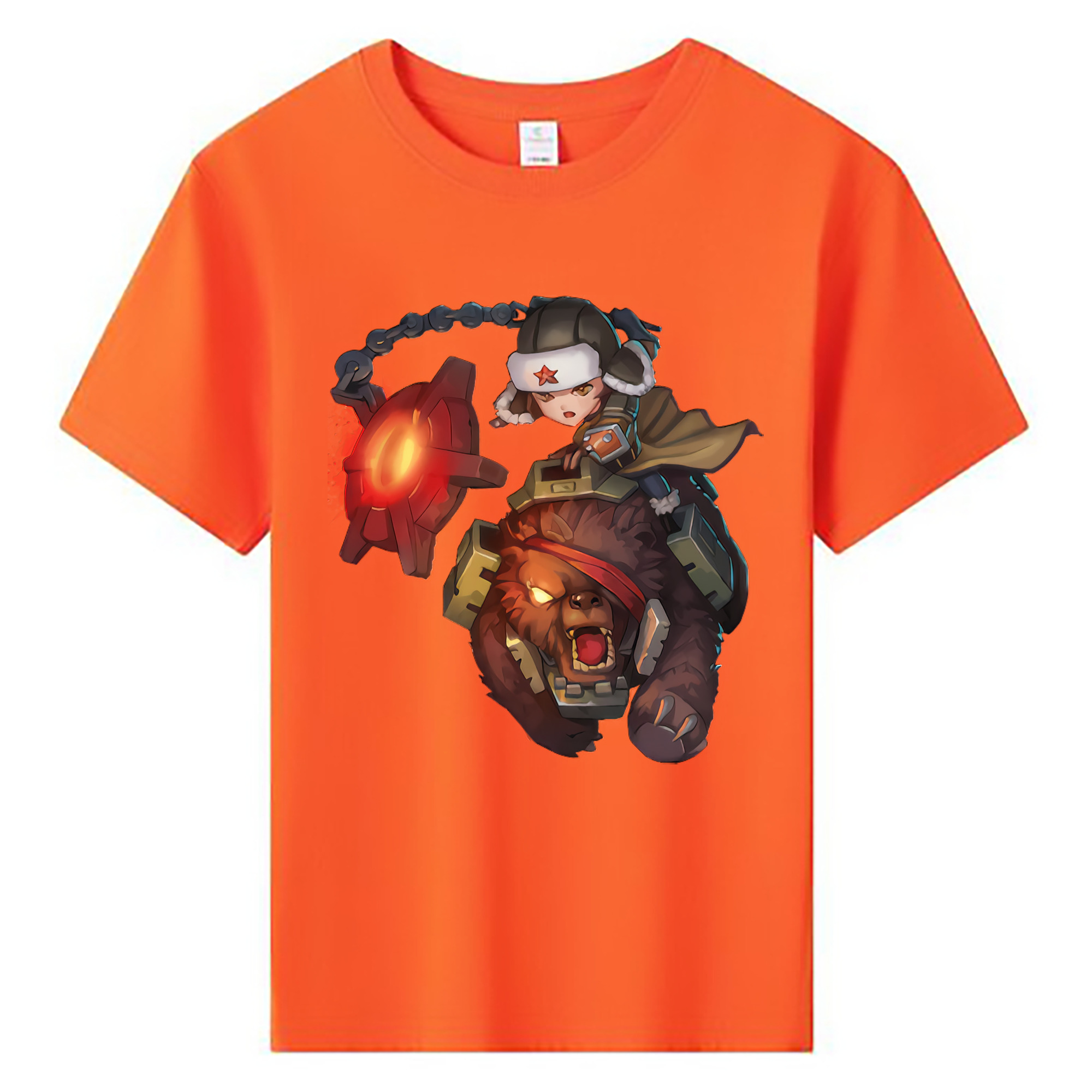 （画像用） リーグ・オブ・レジェンド League of Legends LOL 綿100％キッズTシャツ（フロントプリント）