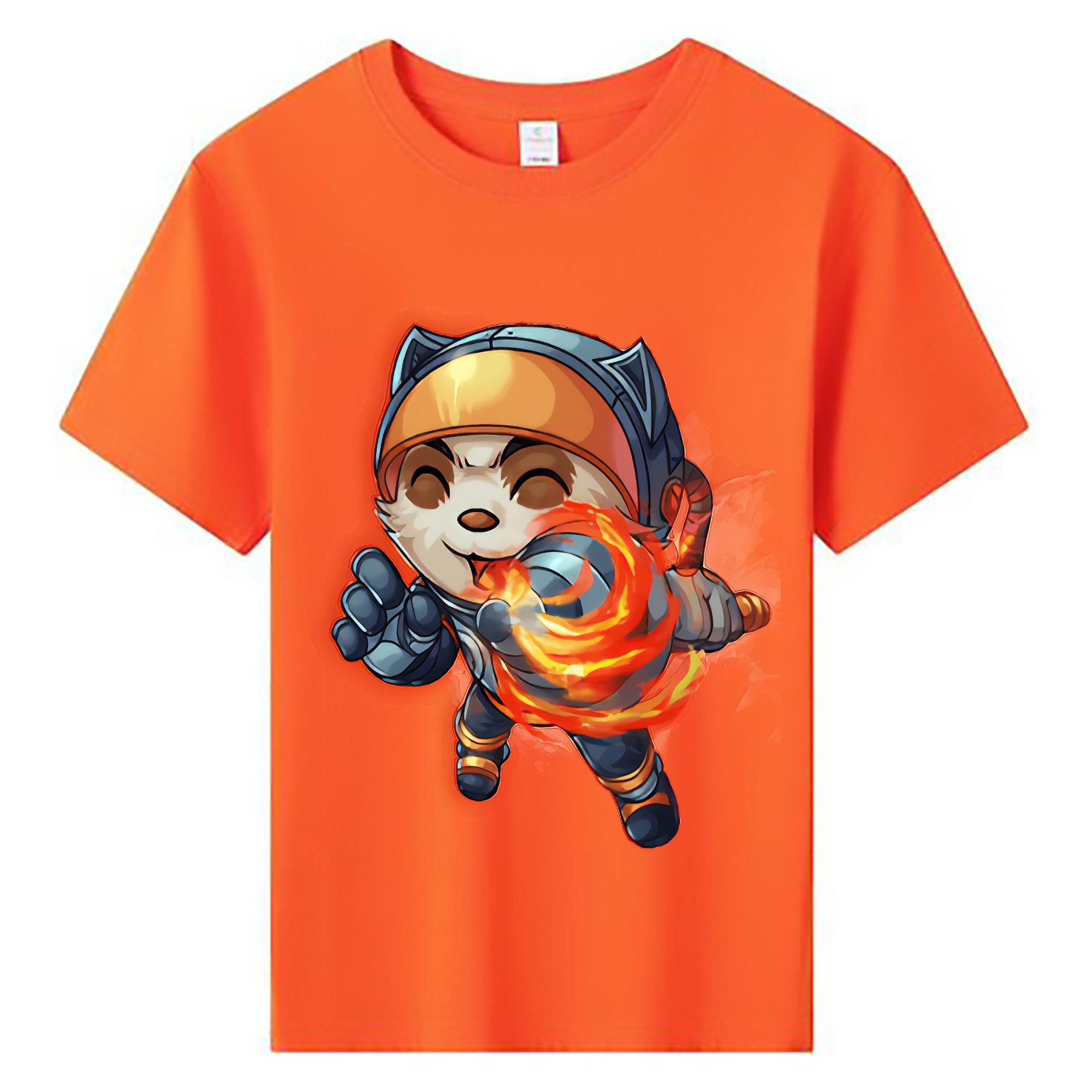 （画像用） リーグ・オブ・レジェンド League of Legends LOL 綿100％キッズTシャツ（フロントプリント）